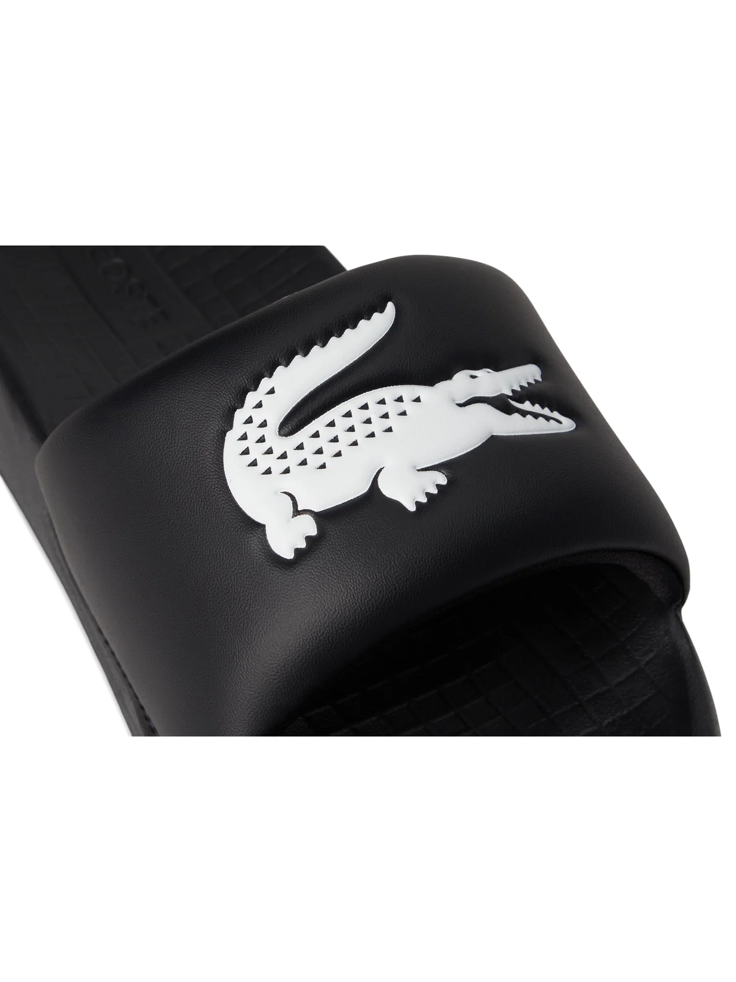Сандалии Lacoste Serve Slide 1.0 — изображение 6 из 7, черный/белый