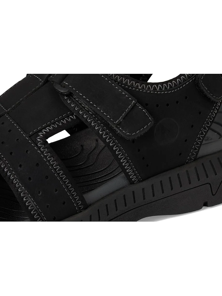 Сандалии Nunn Bush Lauguna Closed Toe Fisherman Sport River Lightweight Sandals — изображение 6 из 7, черный