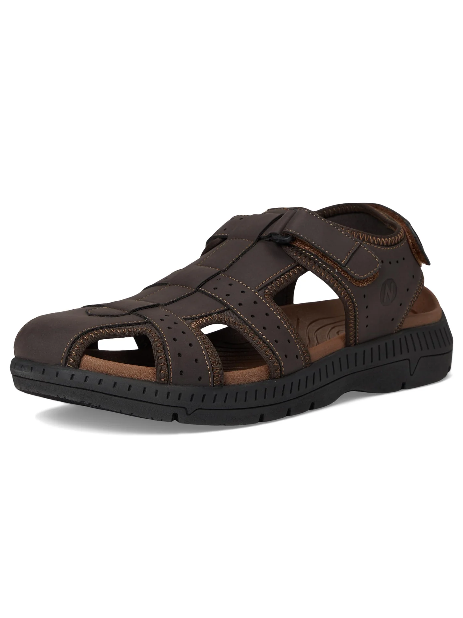 Сандалии Nunn Bush Lauguna Closed Toe Fisherman Sport River Lightweight Sandals — изображение 7 из 7, коричневый