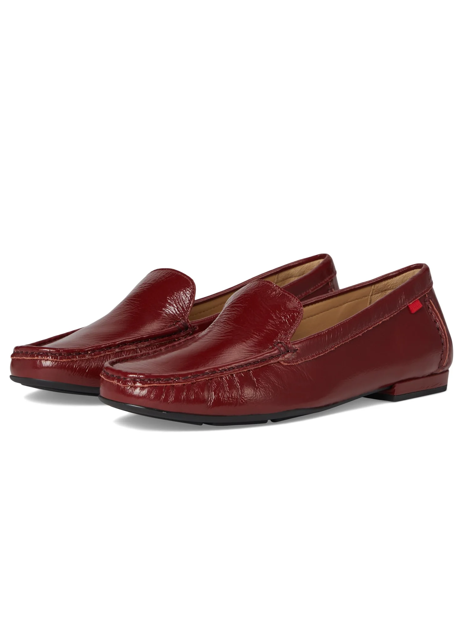 Лоферы Marc Joseph New York Amsterdam, цвет Rosso Svelte Patent