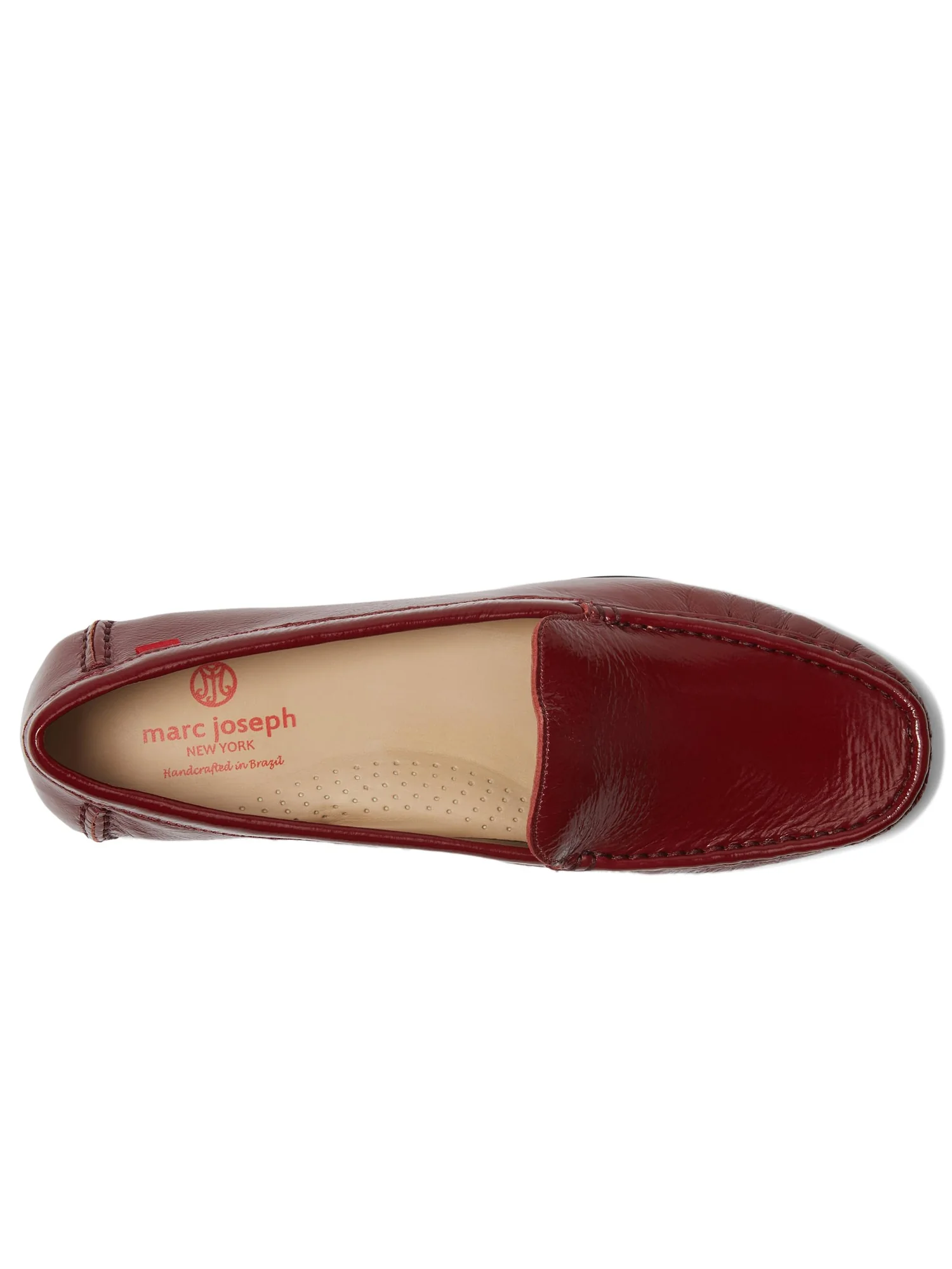 Лоферы Marc Joseph New York Amsterdam, цвет Rosso Svelte Patent — изображение 2 из 7