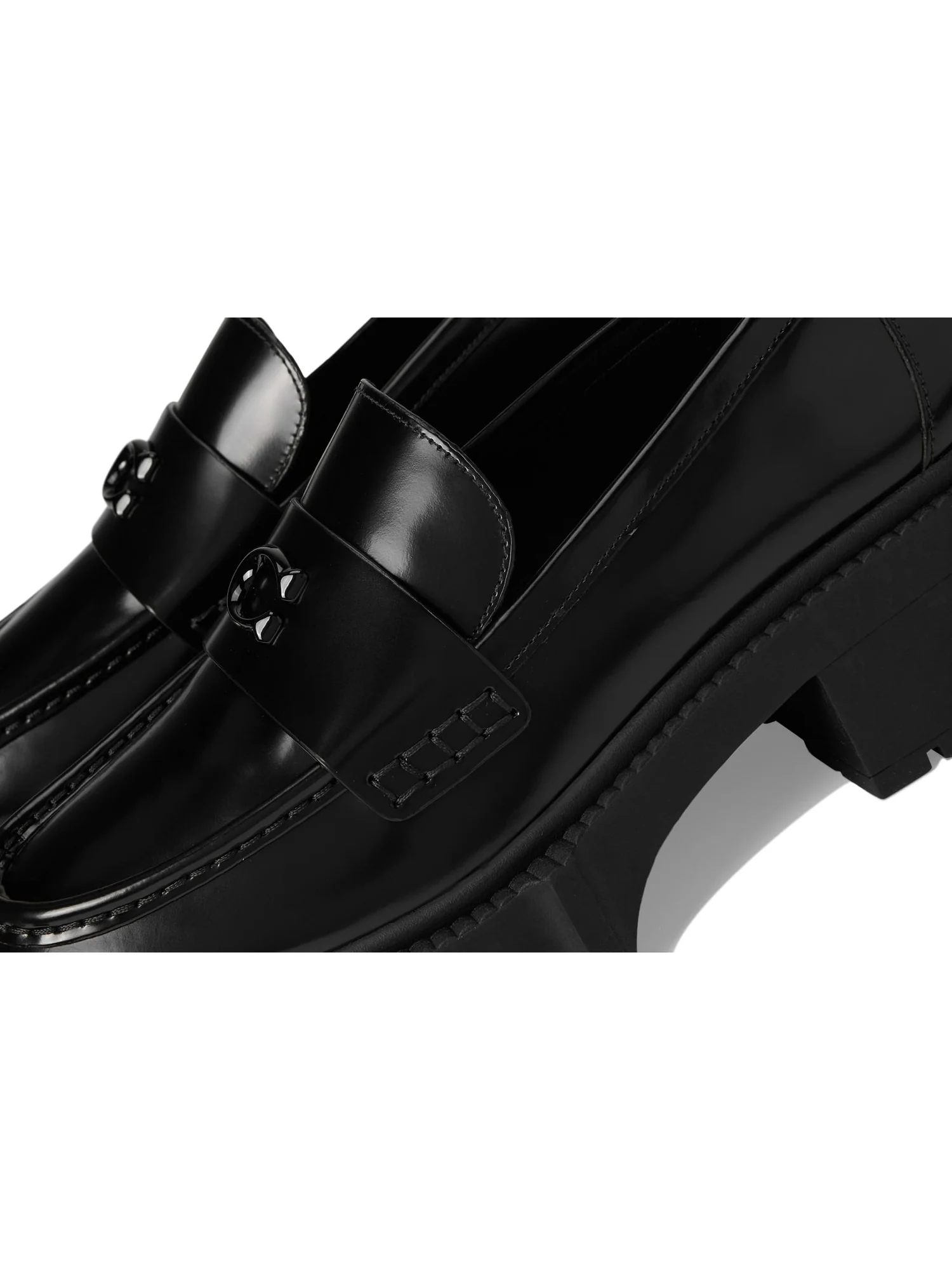 Лоферы COACH Leah Platform Loafer — изображение 6 из 7, черный