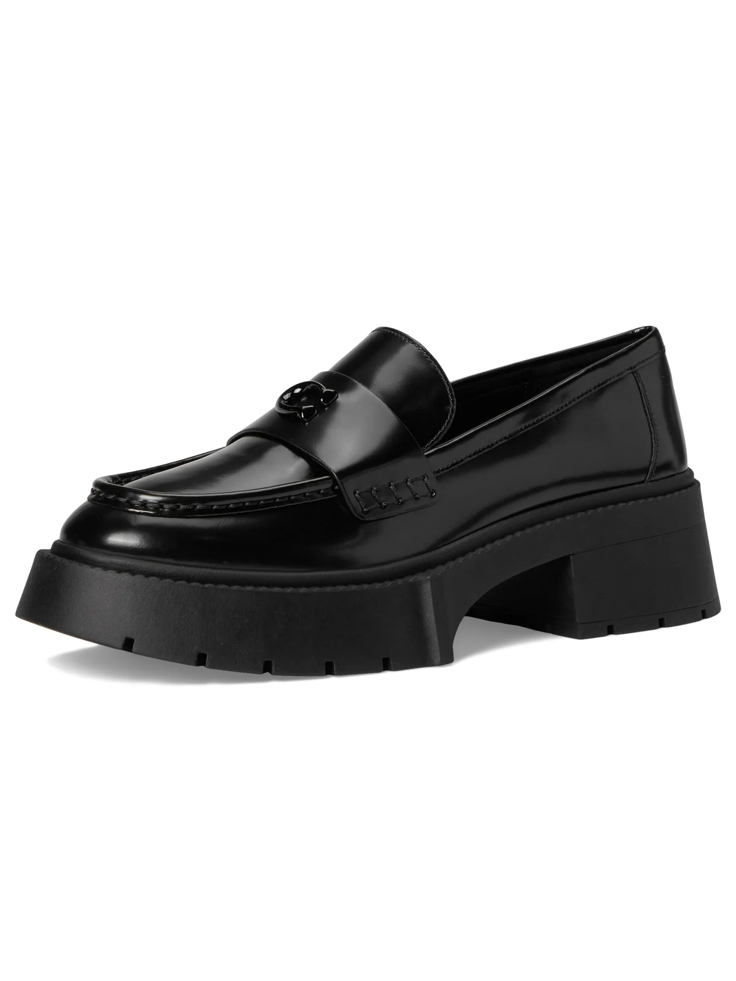 Лоферы COACH Leah Platform Loafer — изображение 7 из 7, черный