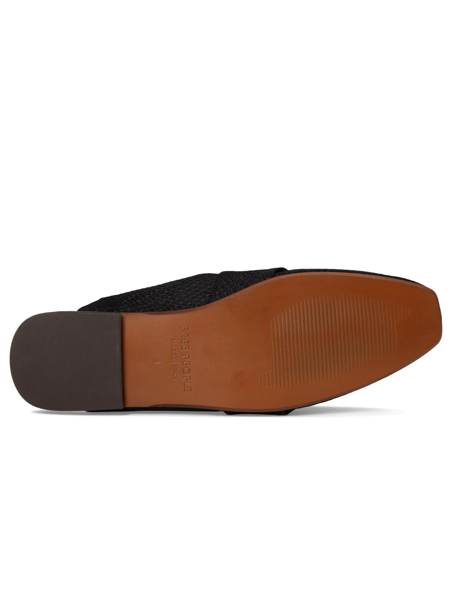 Мюли Free People At Ease Embossed Loafer — изображение 3 из 7, черный