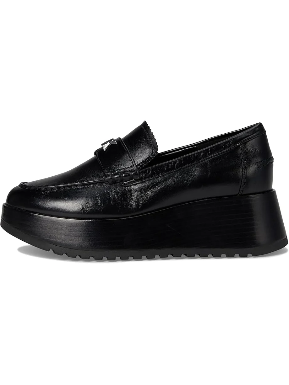 Лоферы MICHAEL Michael Kors Indy Flatform Loafer — изображение 4 из 7, черный