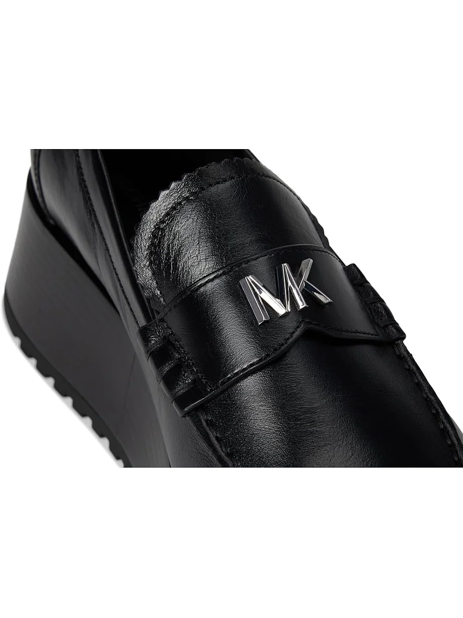 Лоферы MICHAEL Michael Kors Indy Flatform Loafer — изображение 6 из 7, черный