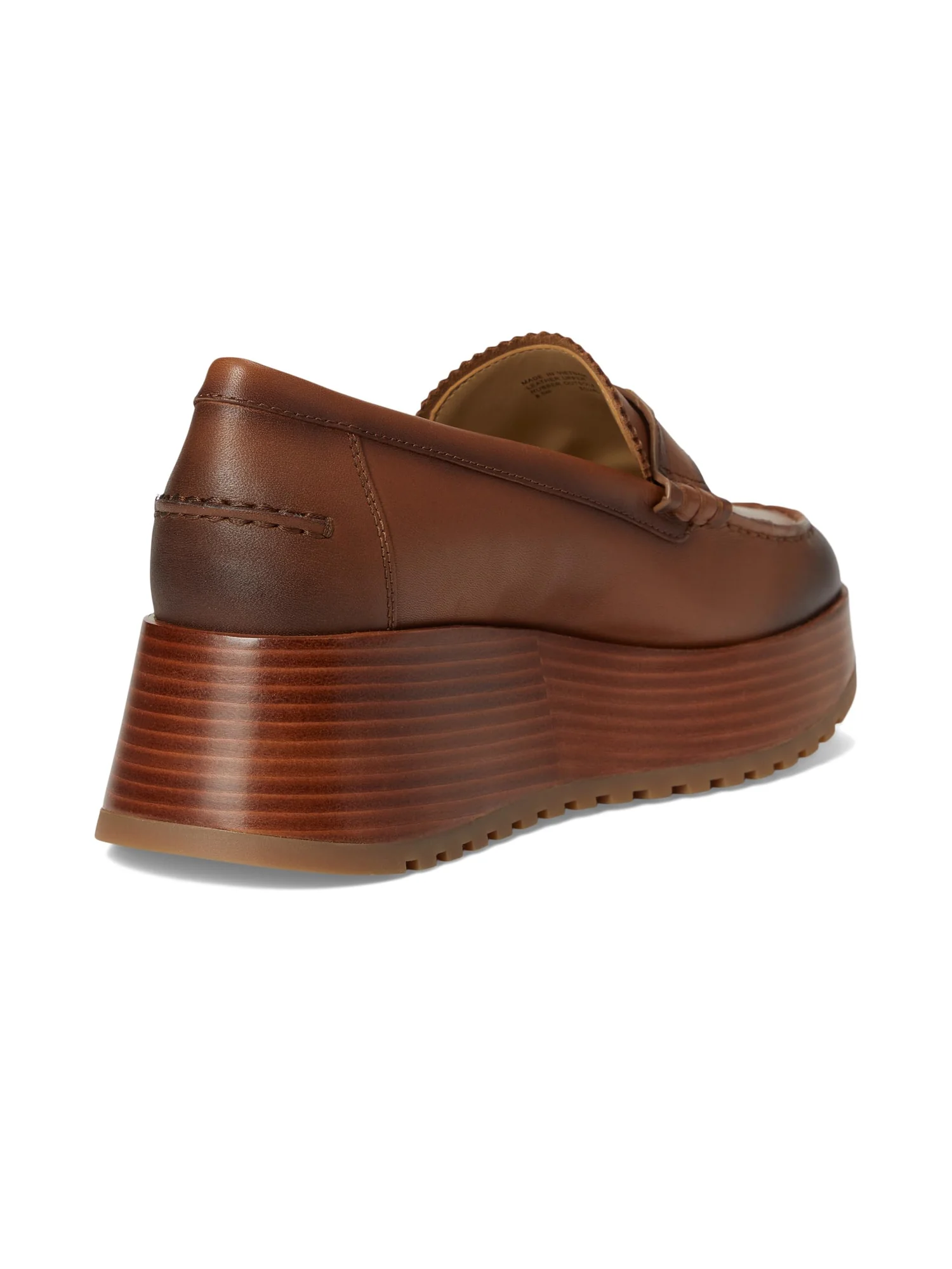 Лоферы MICHAEL Michael Kors Indy Flatform Loafer — изображение 5 из 7, коричневый