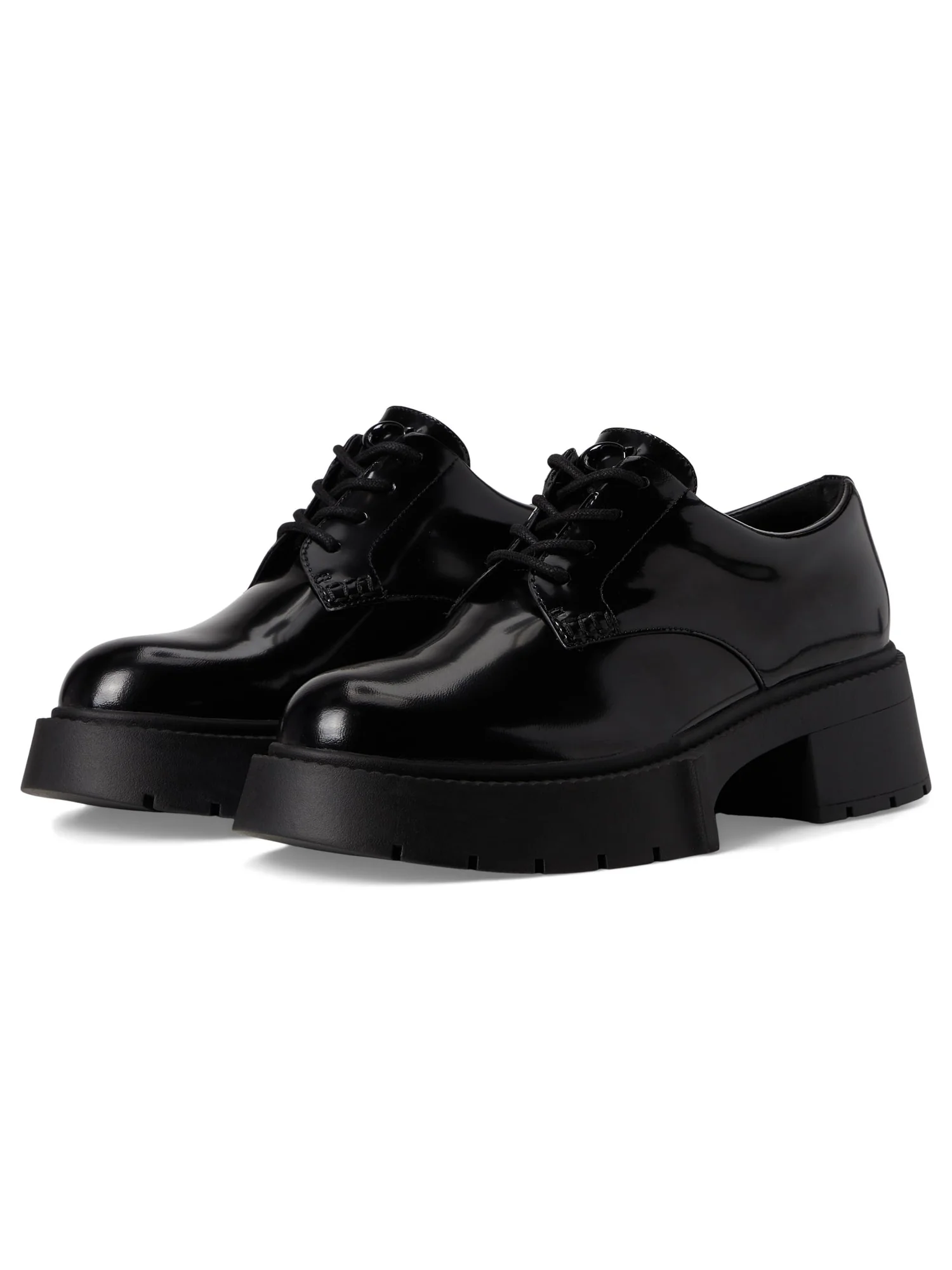Лоферы COACH Lyla Platform Derby — черный
