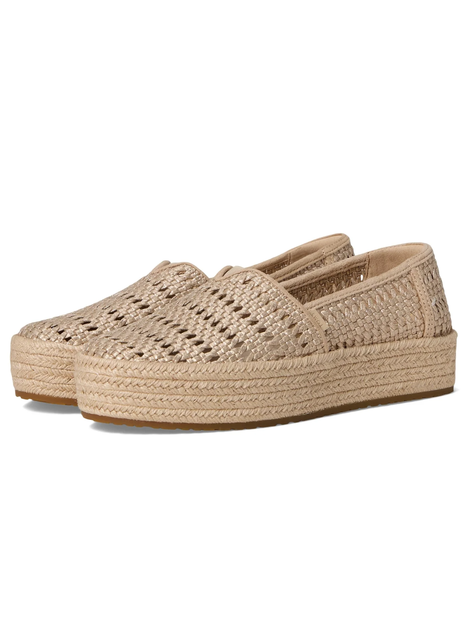 Лоферы TOMS Valencia — изображение 1 из 7, шампань