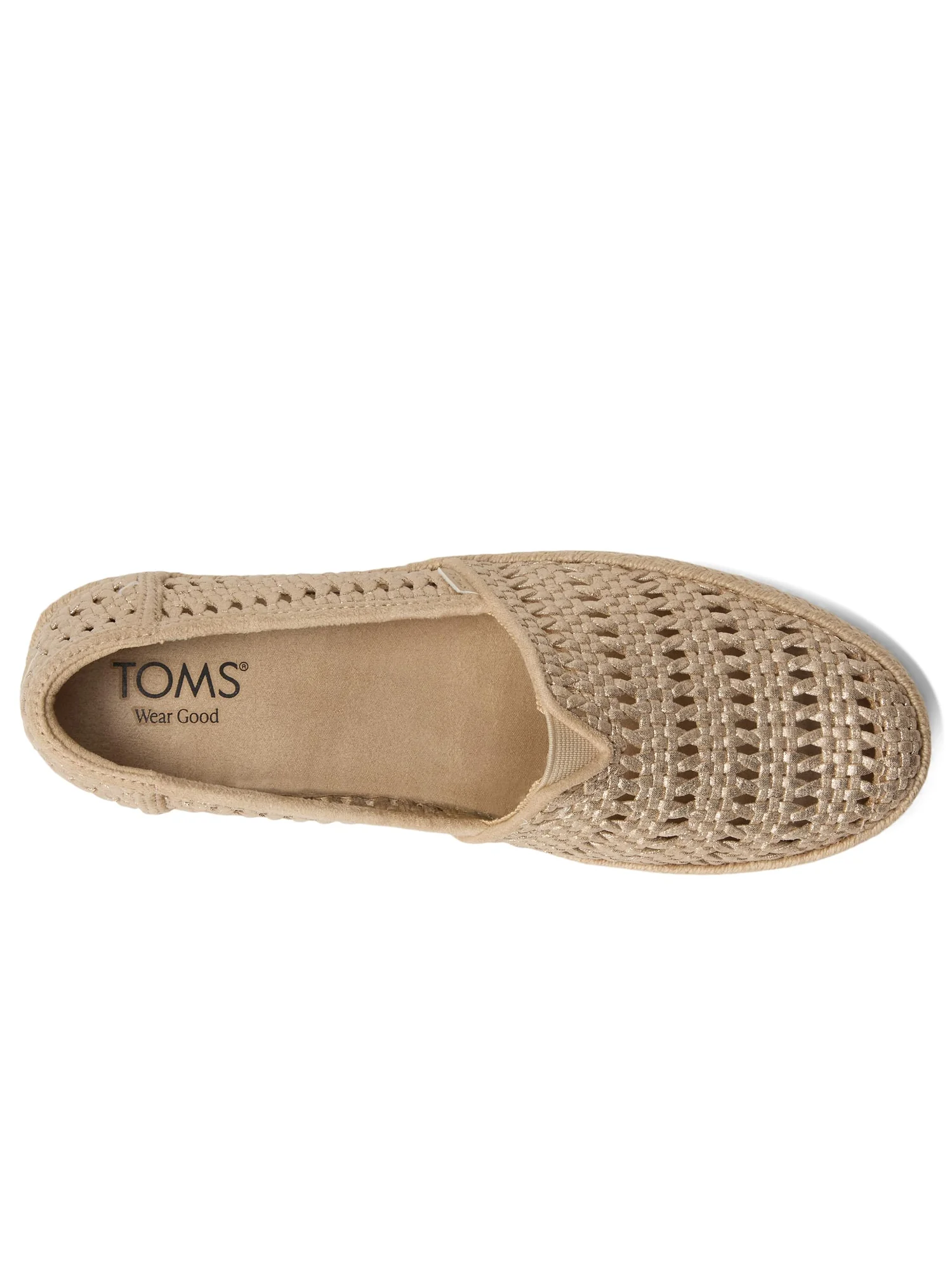 Лоферы TOMS Valencia — изображение 2 из 7, шампань