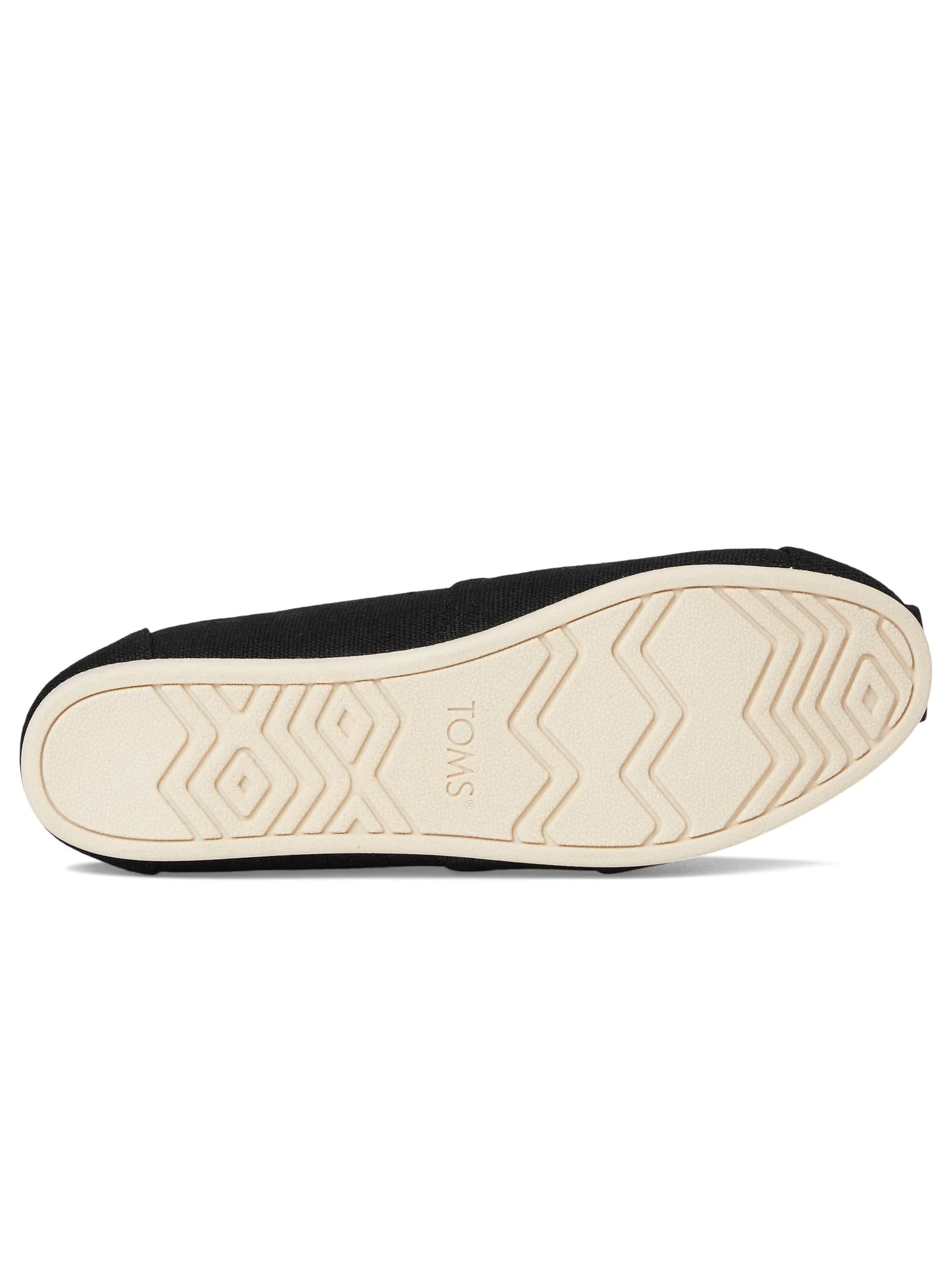 Лоферы TOMS Classic Alpargata with Heritage Canvas — изображение 3 из 7, черный/белый