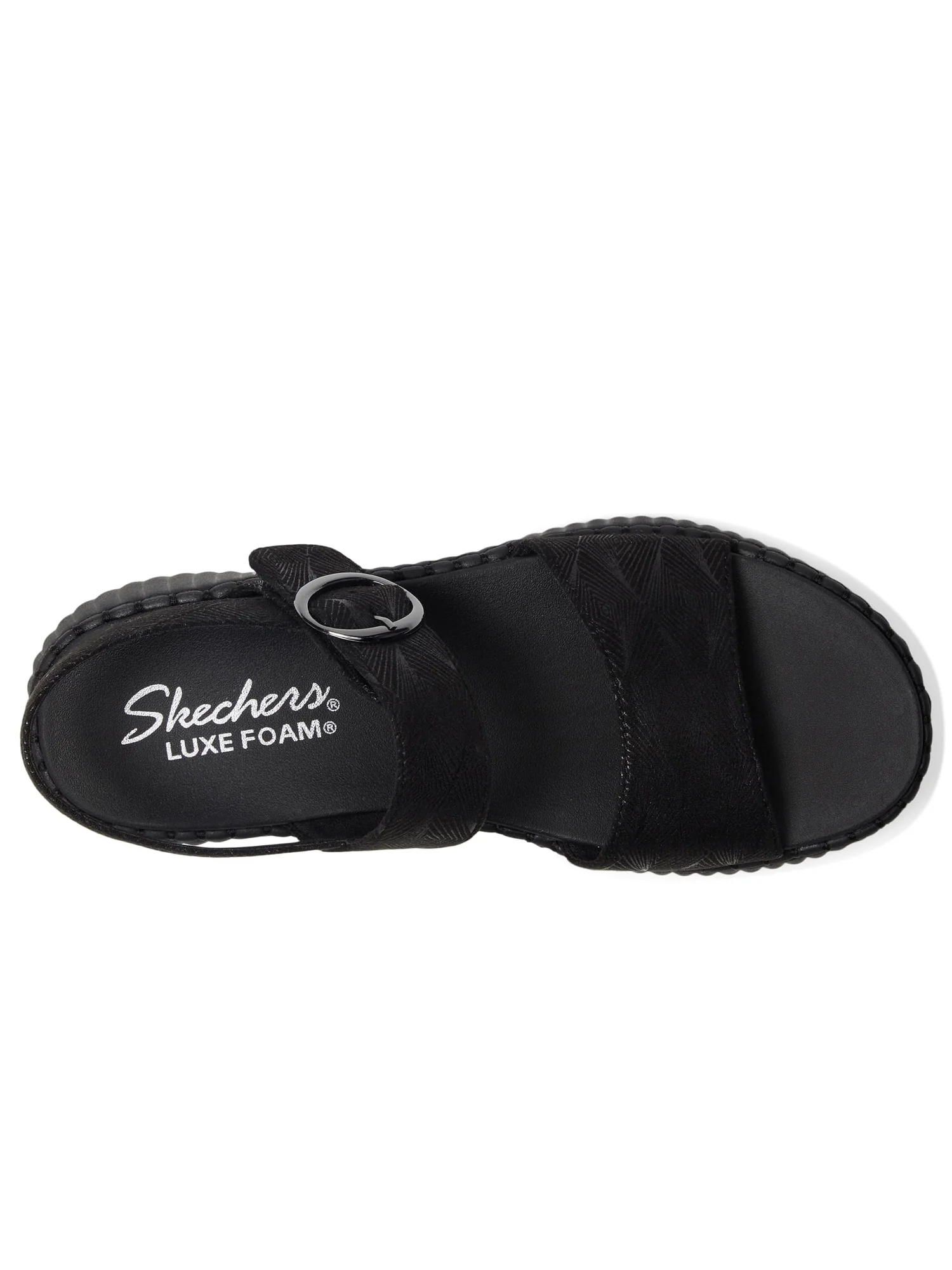 Сандалии SKECHERS Wilshire Boulevard - Illusion Of Love — изображение 2 из 7, черный