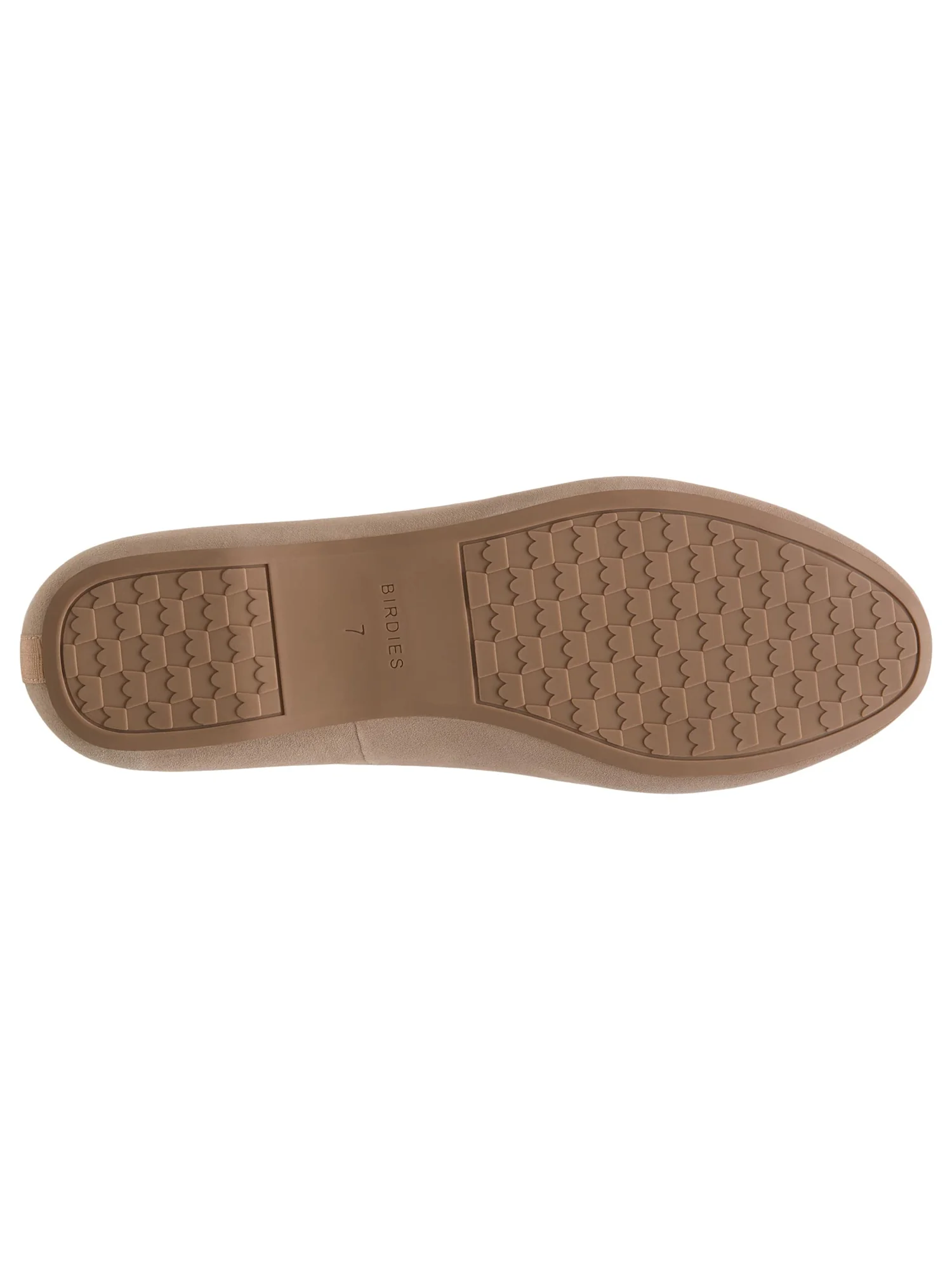 Лоферы Birdies Starling Suede Flat — изображение 3 из 7, бежевый