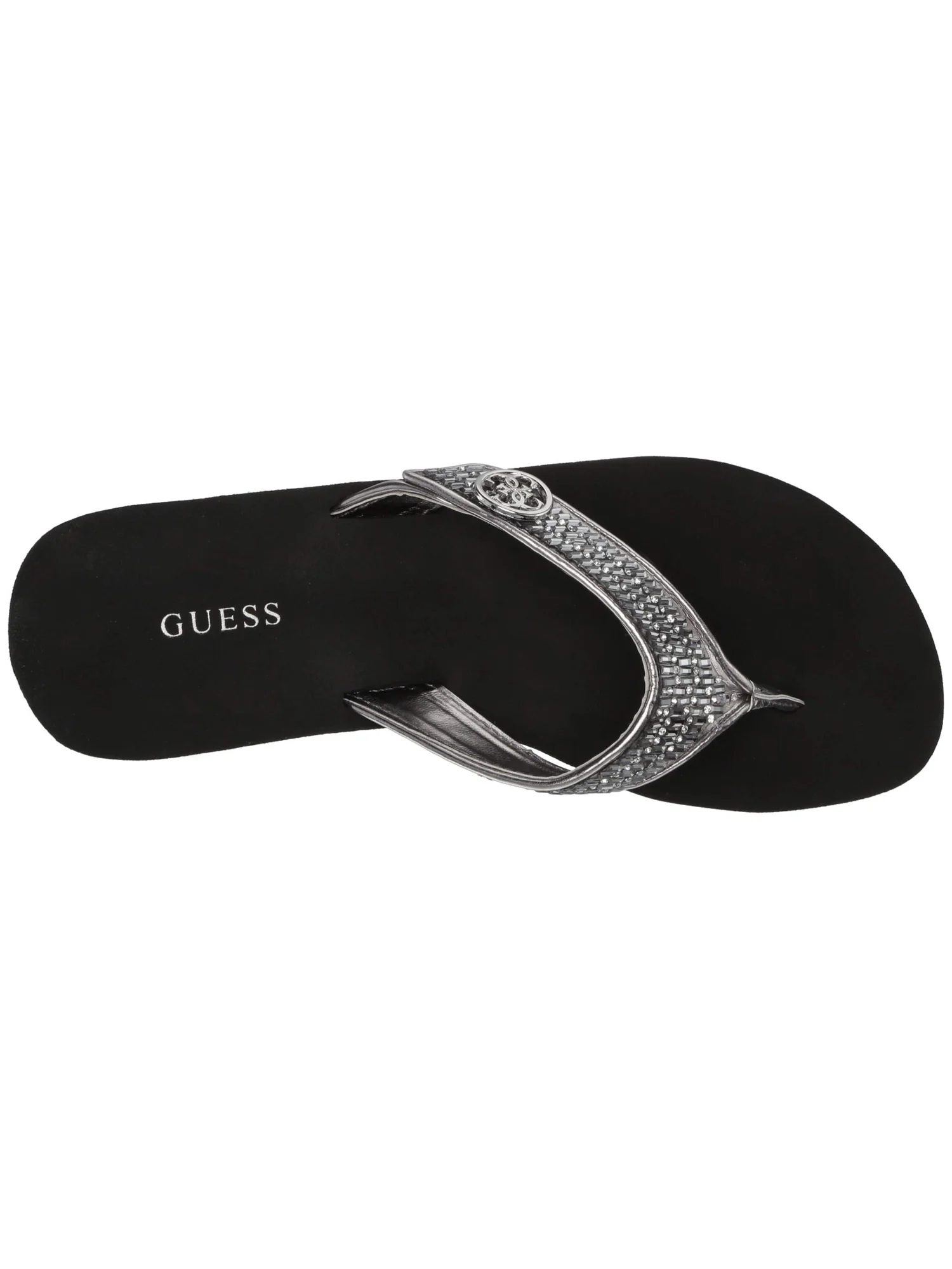 Сандалии GUESS Sarraly — изображение 2 из 7, серебряный