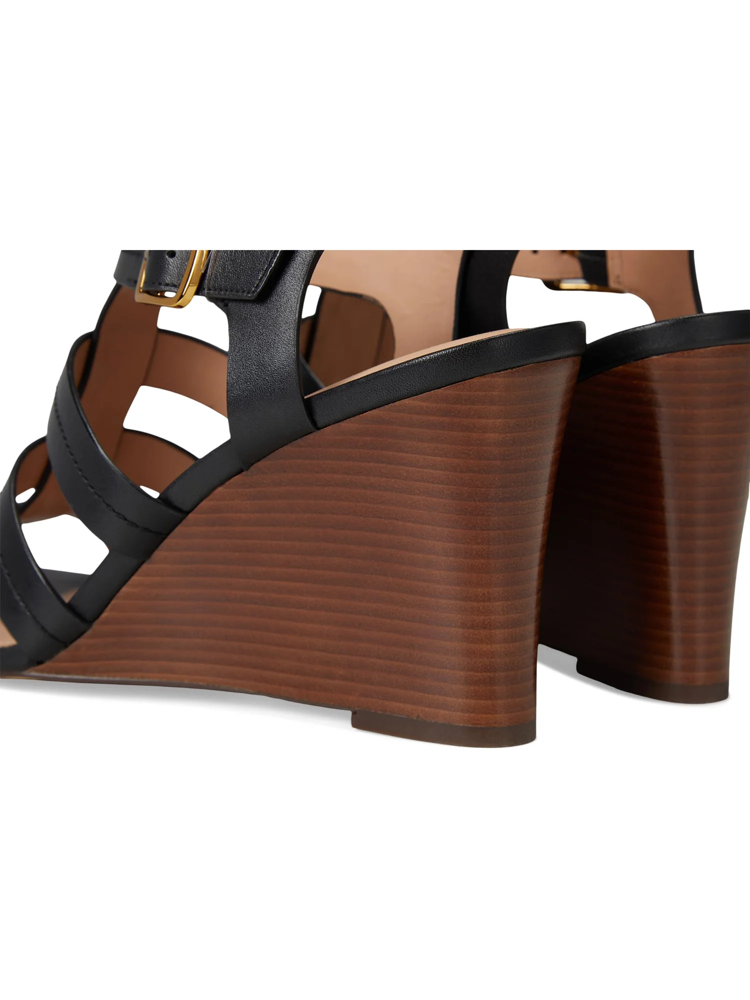 Сандалии Cole Haan Josie Fisherman Wedge Sandals — изображение 6 из 7, черный