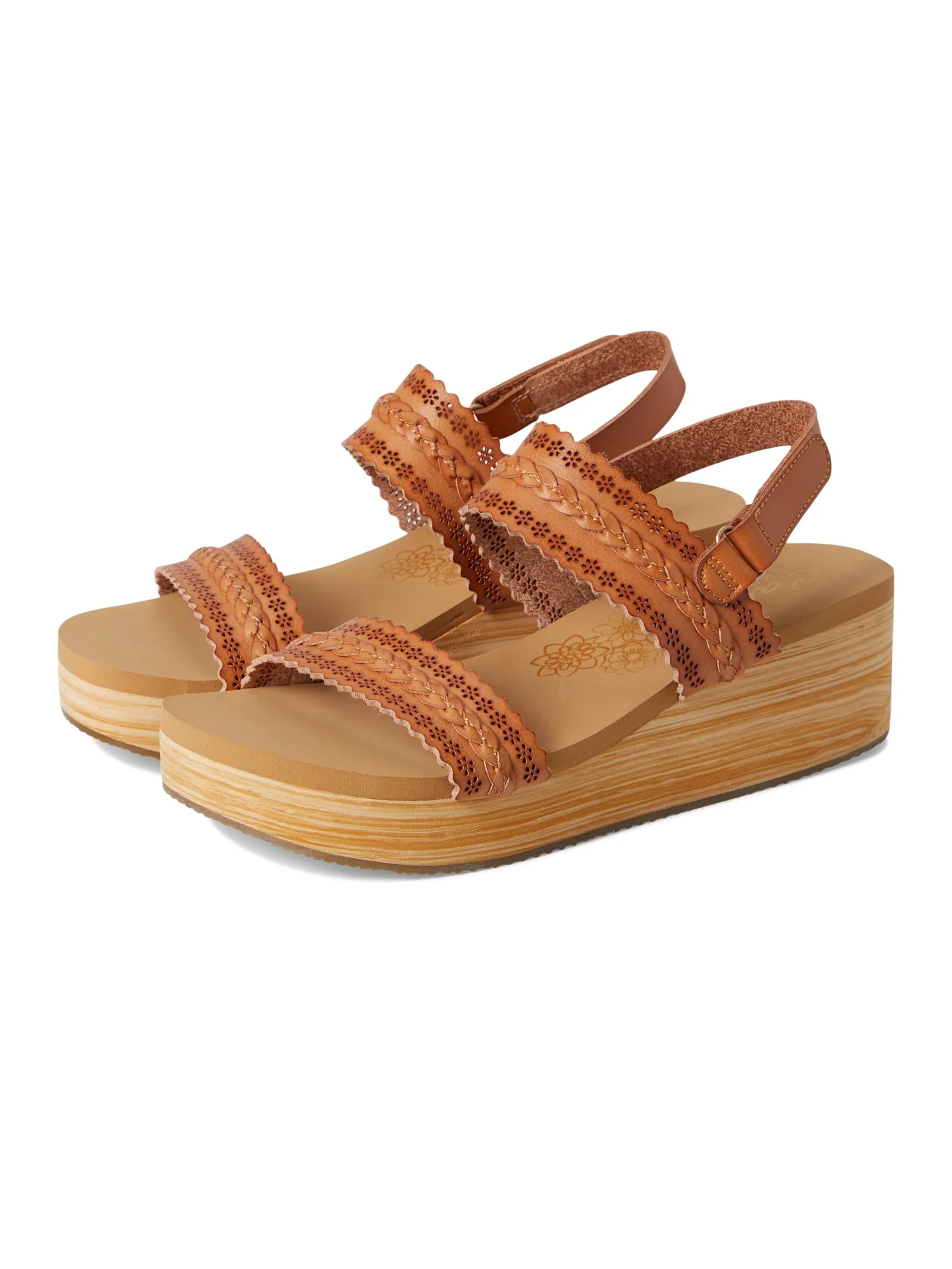 Сандалии SKECHERS Summers - Coastal Stroll — изображение 1 из 7, желто-коричневый