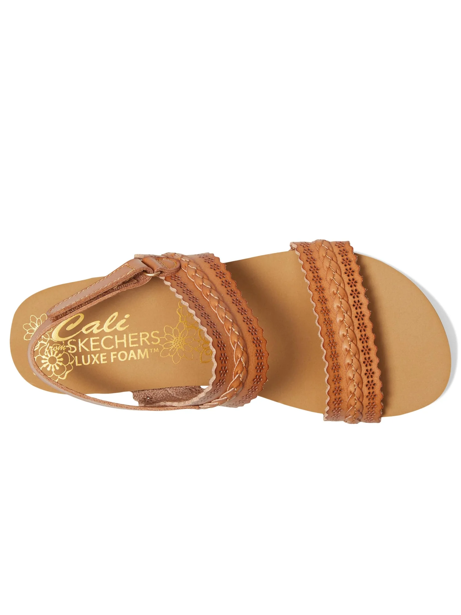 Сандалии SKECHERS Summers - Coastal Stroll — изображение 2 из 7, желто-коричневый