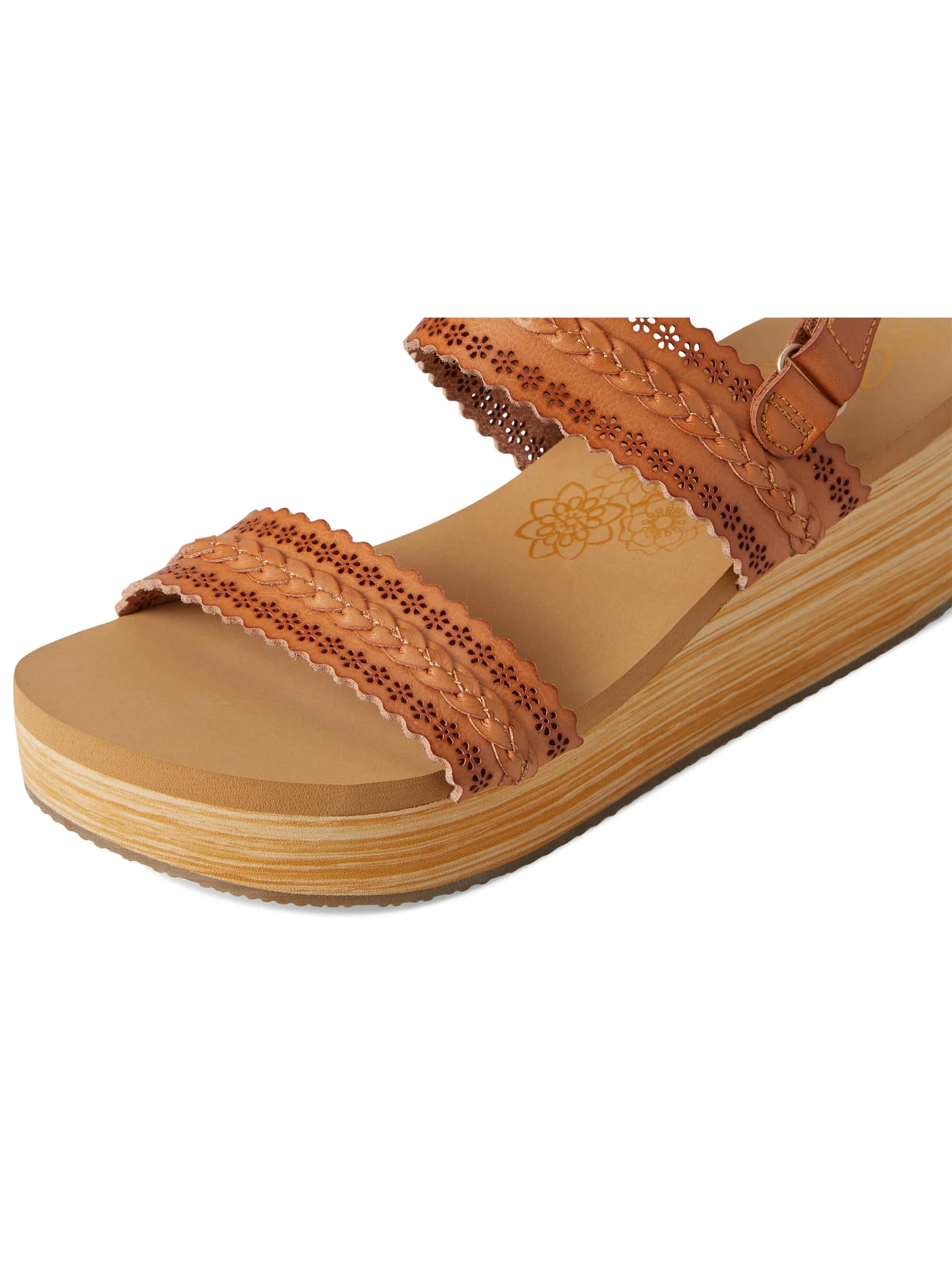 Сандалии SKECHERS Summers - Coastal Stroll — изображение 6 из 7, желто-коричневый