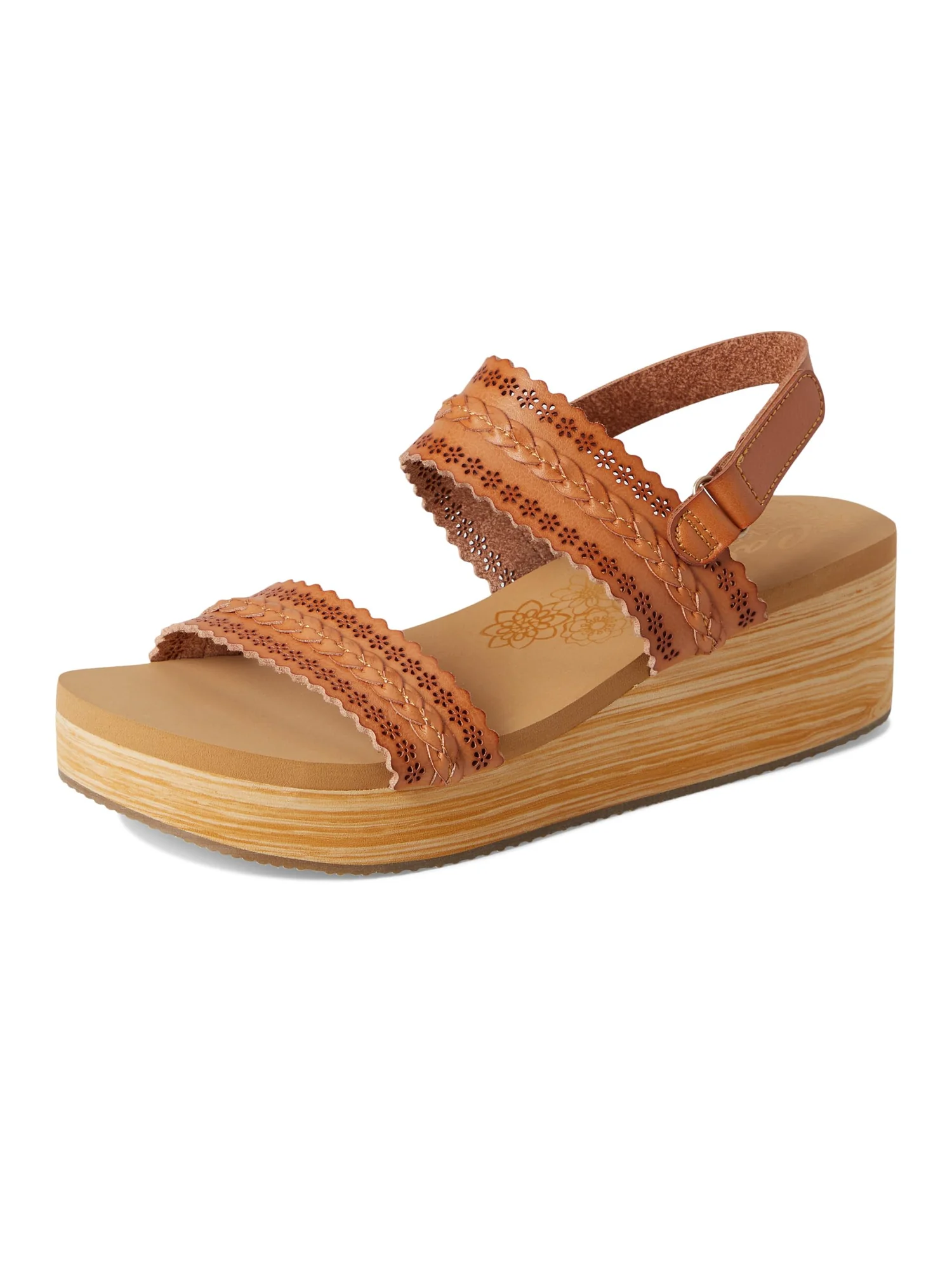 Сандалии SKECHERS Summers - Coastal Stroll — изображение 7 из 7, желто-коричневый