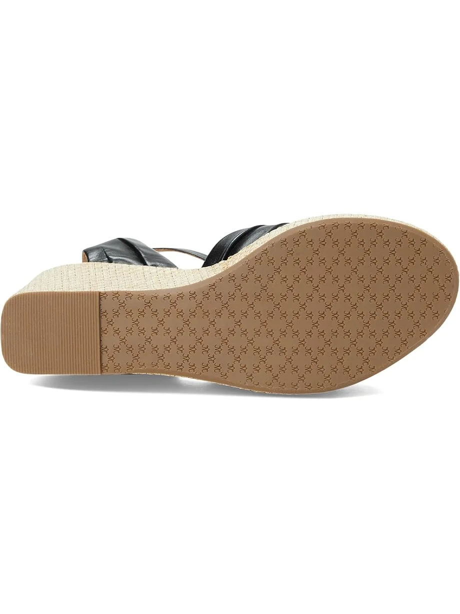 Туфли Johnston & Murphy Marcia Cross-Band Sandal — изображение 3 из 7, черный