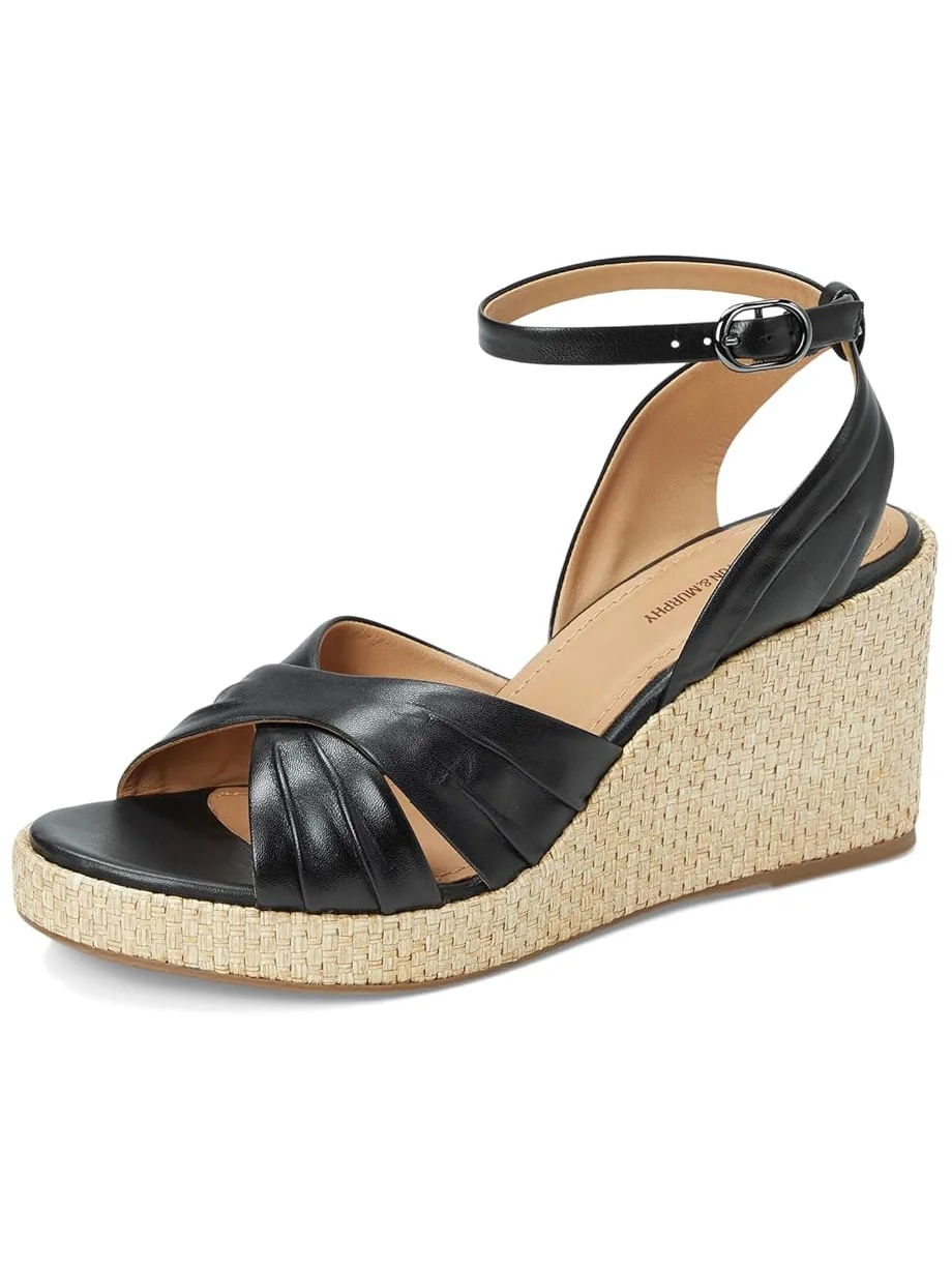 Туфли Johnston & Murphy Marcia Cross-Band Sandal — изображение 7 из 7, черный