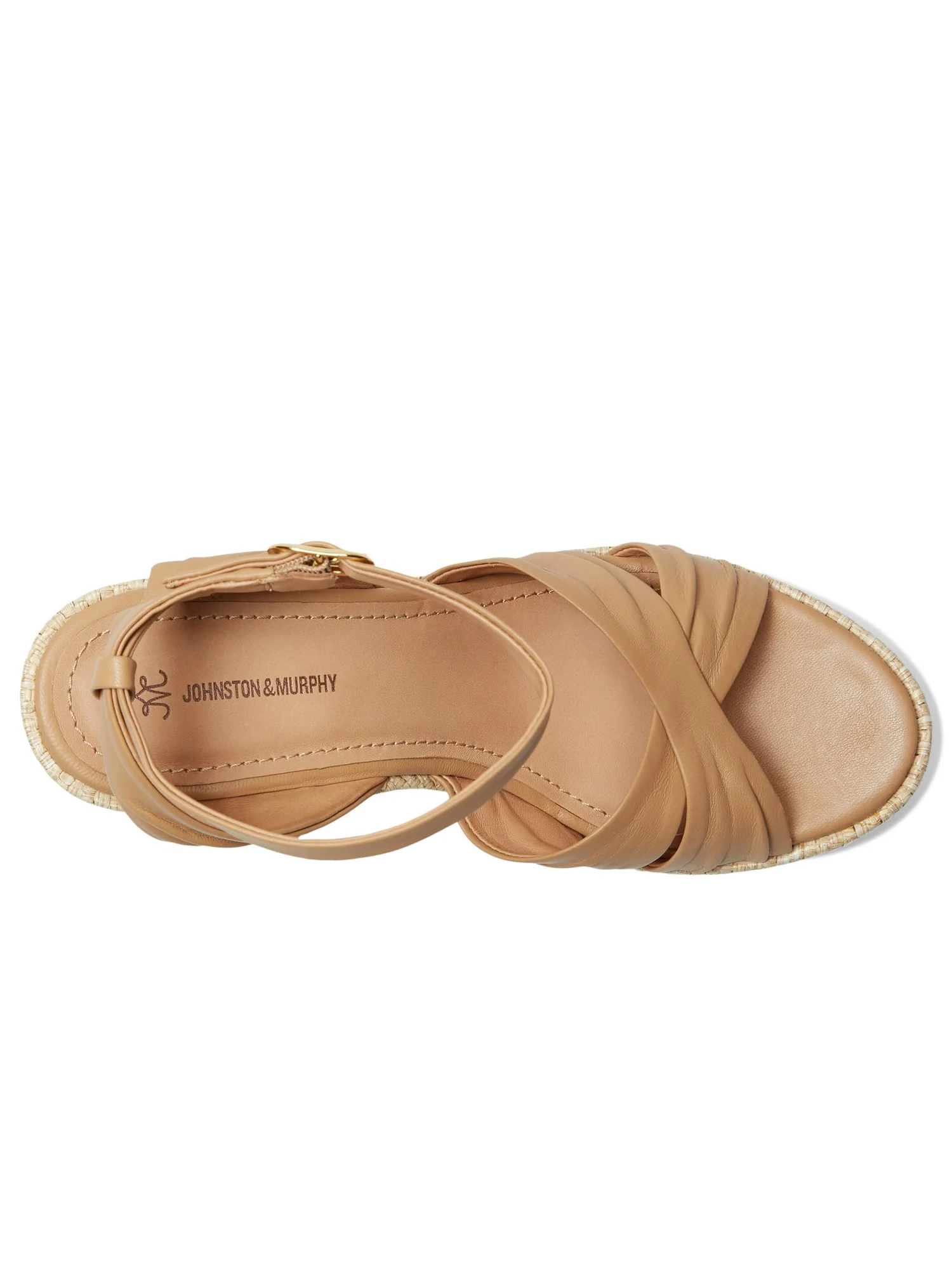 Сандалии Johnston & Murphy Marcia Cross-Band Sandal — изображение 2 из 7, желто-коричневый