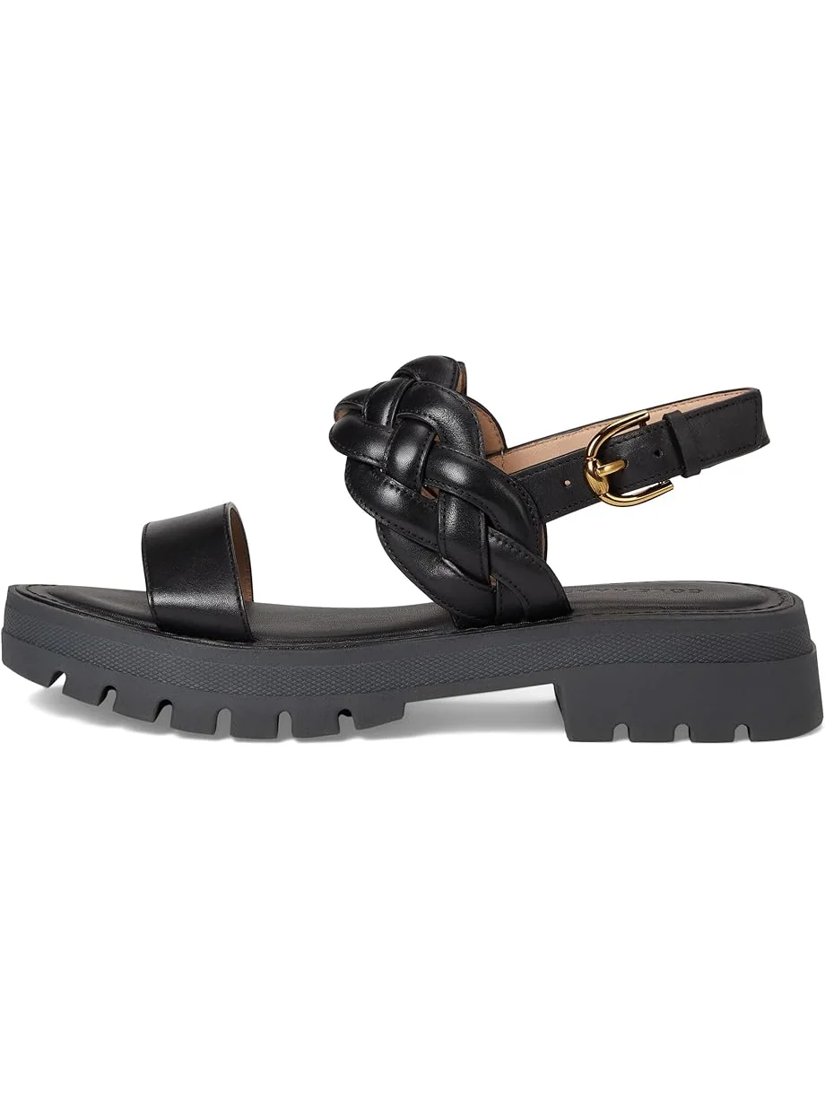 Туфли Cole Haan Cressida Lug Sandal — изображение 4 из 7, черный