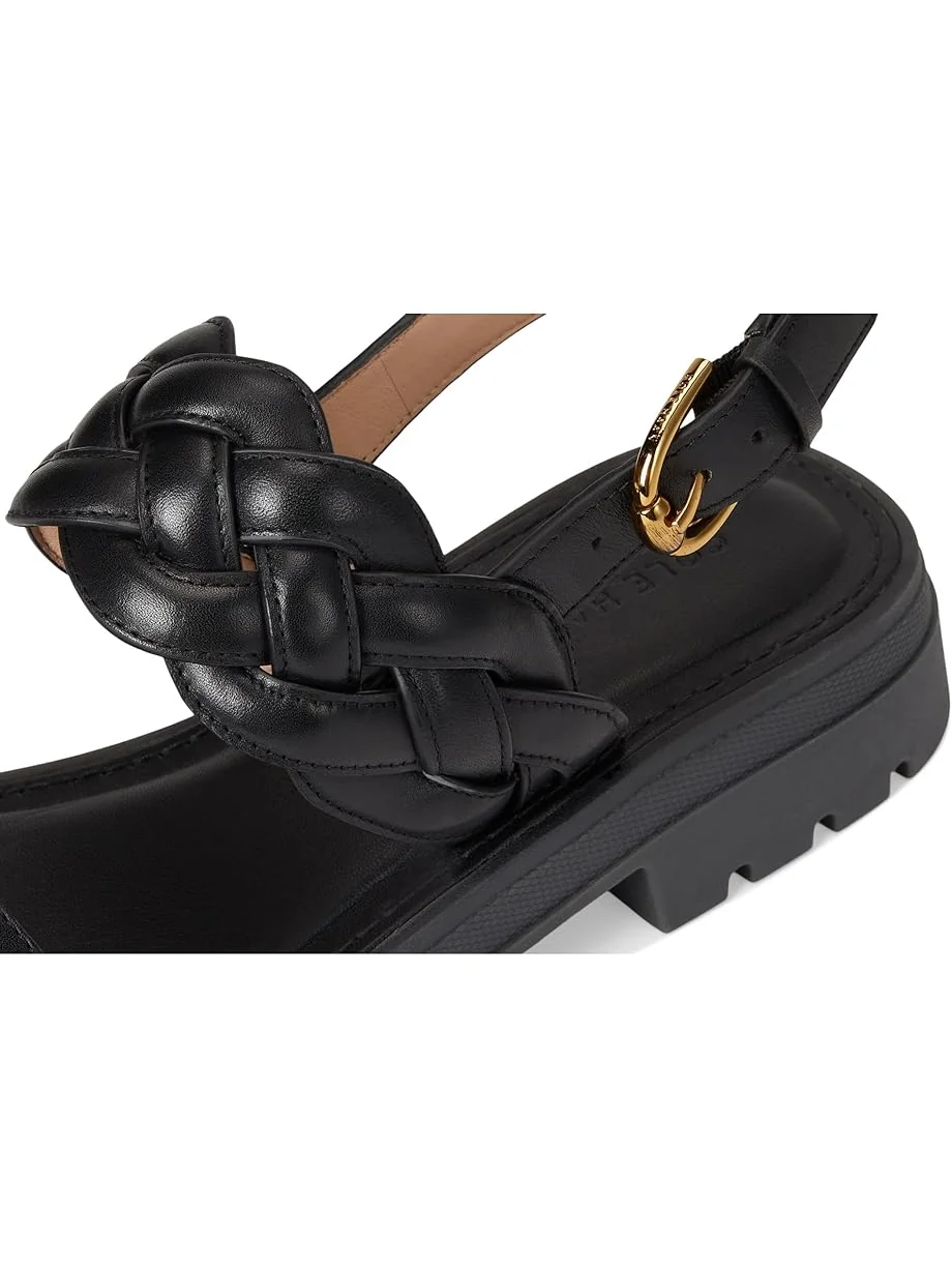 Туфли Cole Haan Cressida Lug Sandal — изображение 6 из 7, черный