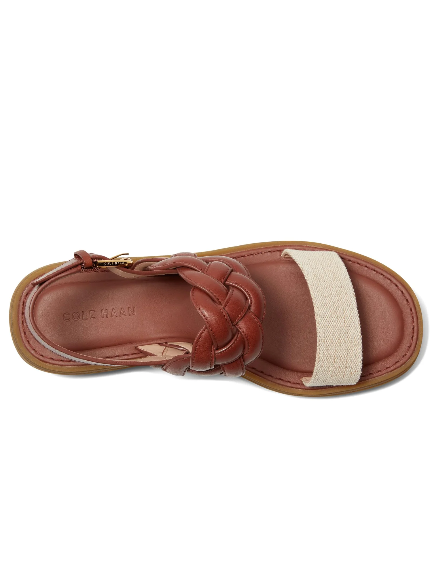 Сандалии Cole Haan Cressida Lug Sandal — изображение 2 из 7, темно-коричневый
