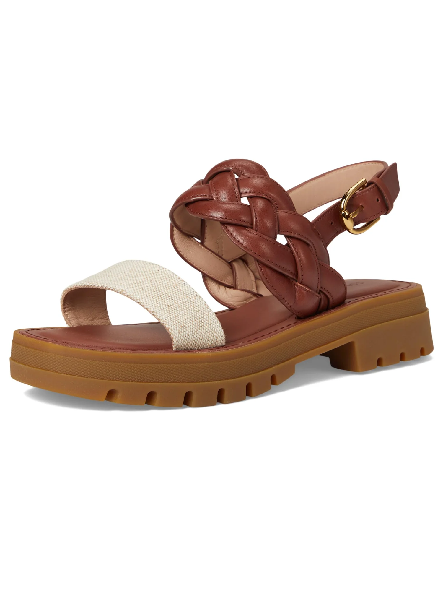 Сандалии Cole Haan Cressida Lug Sandal — изображение 7 из 7, темно-коричневый