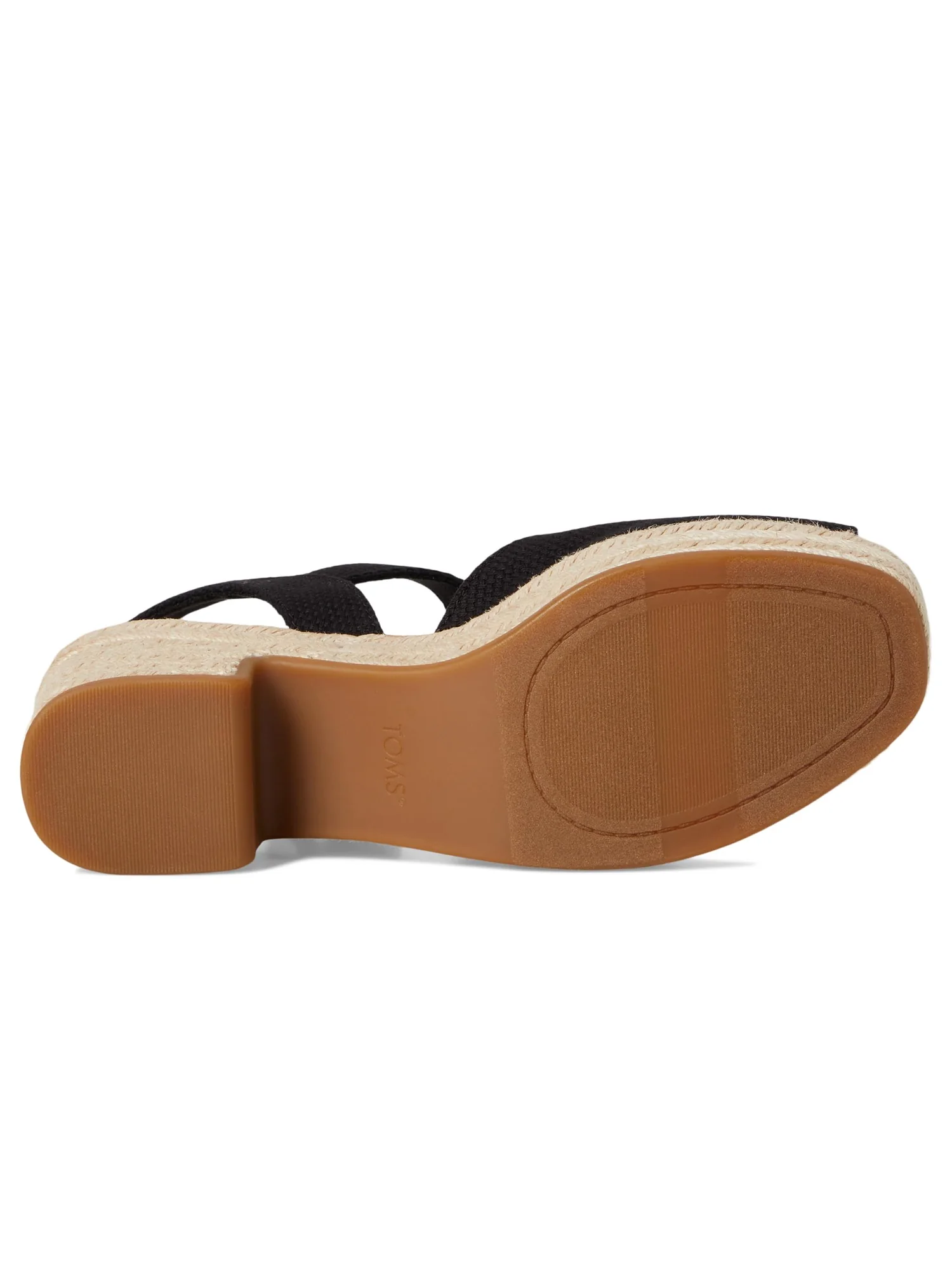 Сандалии TOMS Isla Peep Toe — изображение 3 из 7, черный