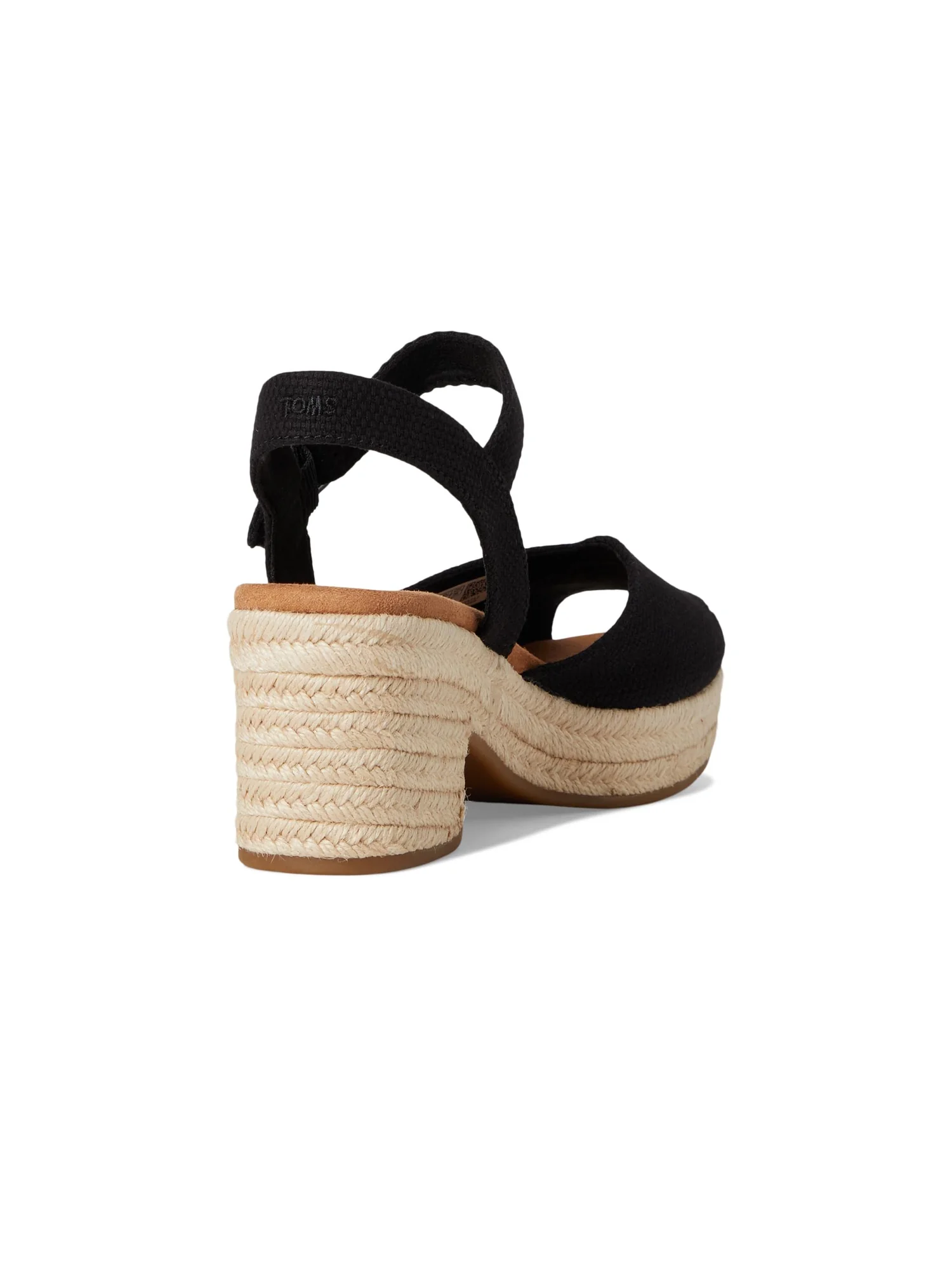 Сандалии TOMS Isla Peep Toe — изображение 5 из 7, черный