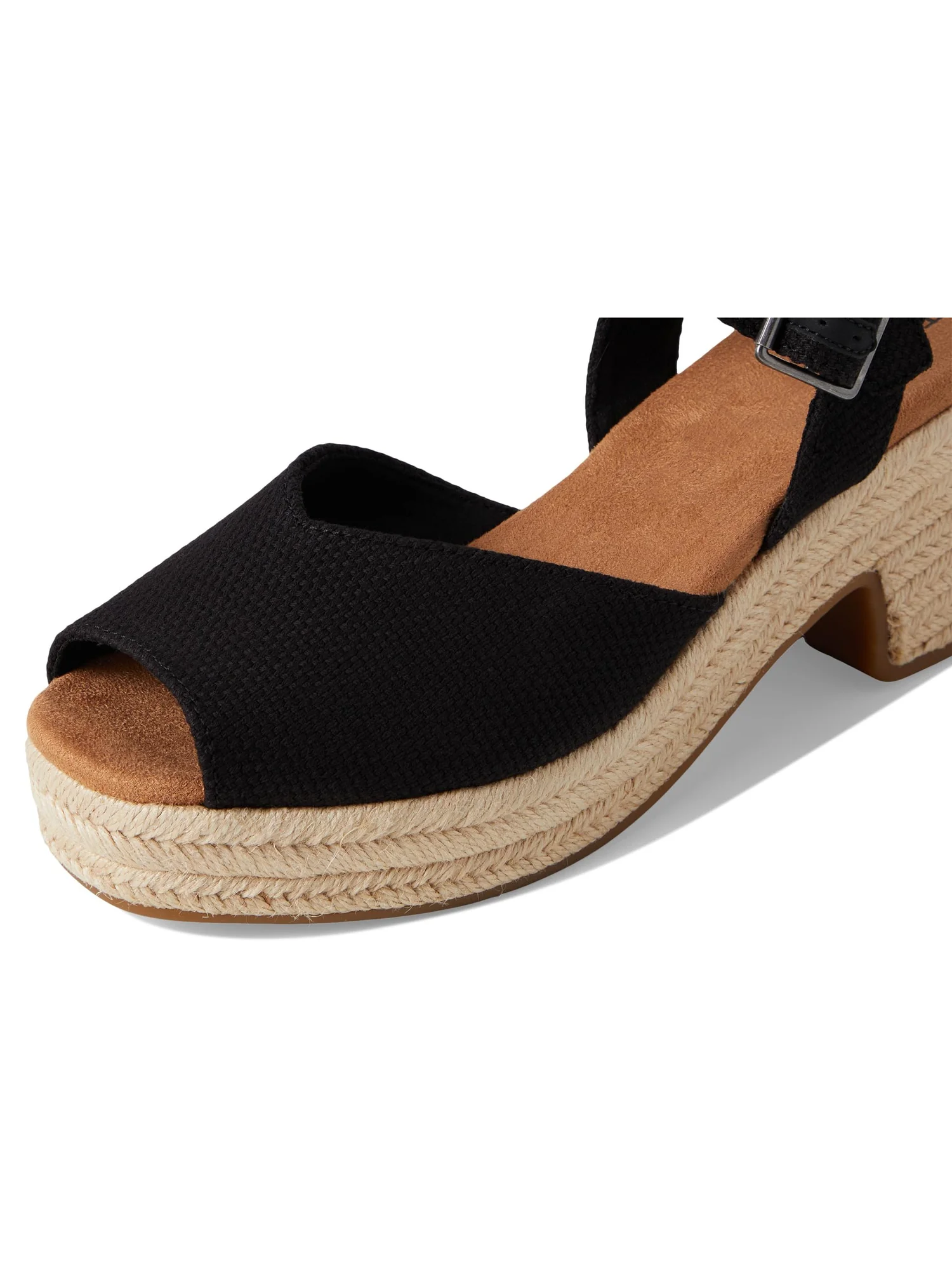 Сандалии TOMS Isla Peep Toe — изображение 6 из 7, черный