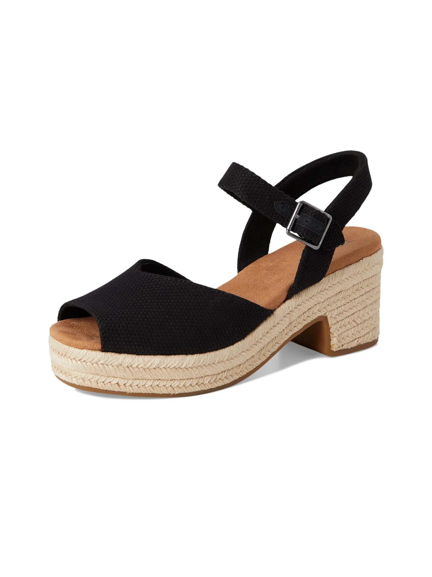 Сандалии TOMS Isla Peep Toe — изображение 7 из 7, черный