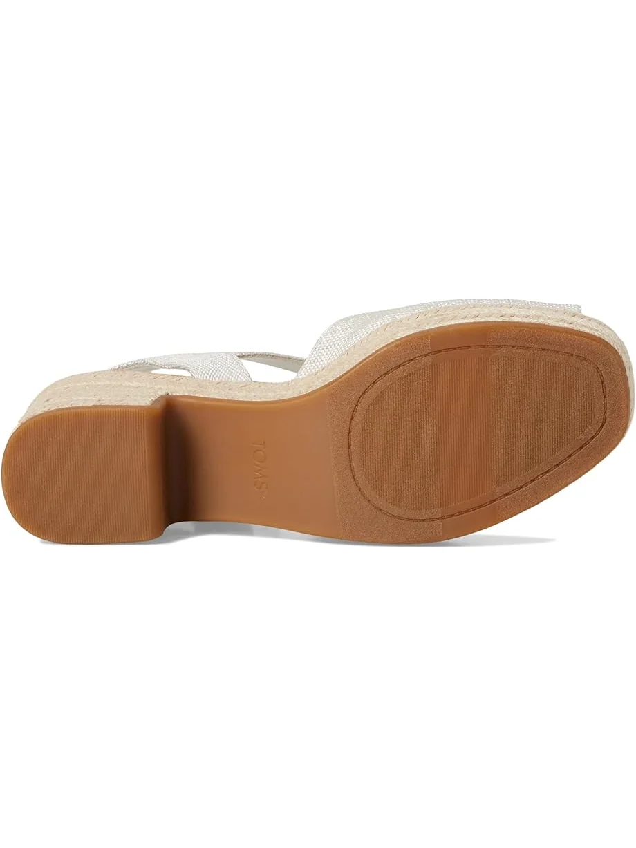Туфли TOMS Isla Peep Toe — изображение 3 из 7, прозрачный