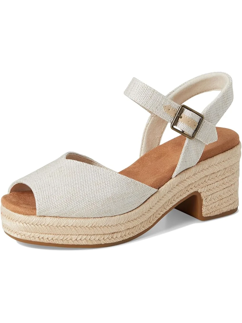 Туфли TOMS Isla Peep Toe — изображение 7 из 7, прозрачный