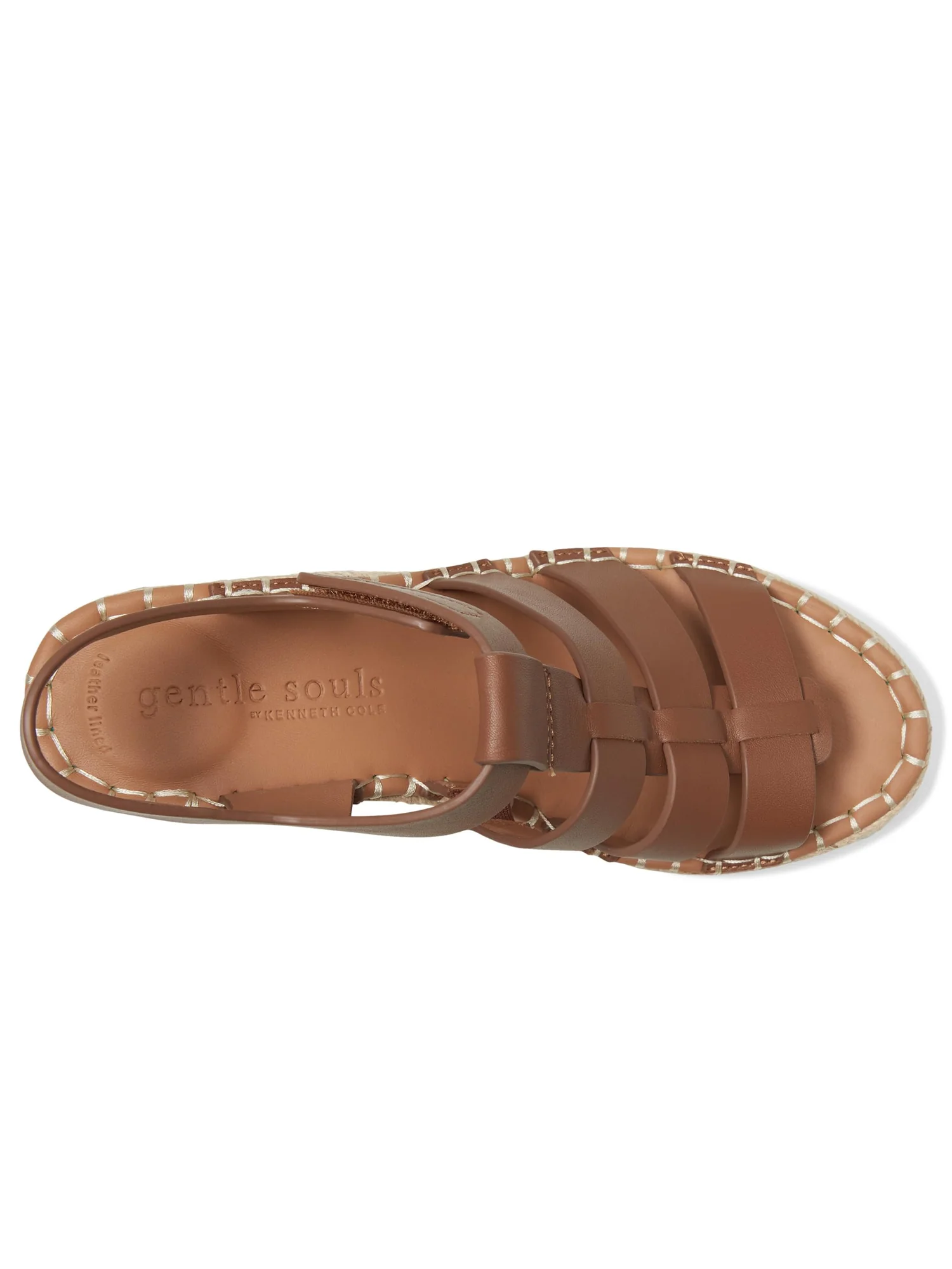 Сандалии Gentle Souls by Kenneth Cole Capelin, цвет Luggage Leather — изображение 2 из 7