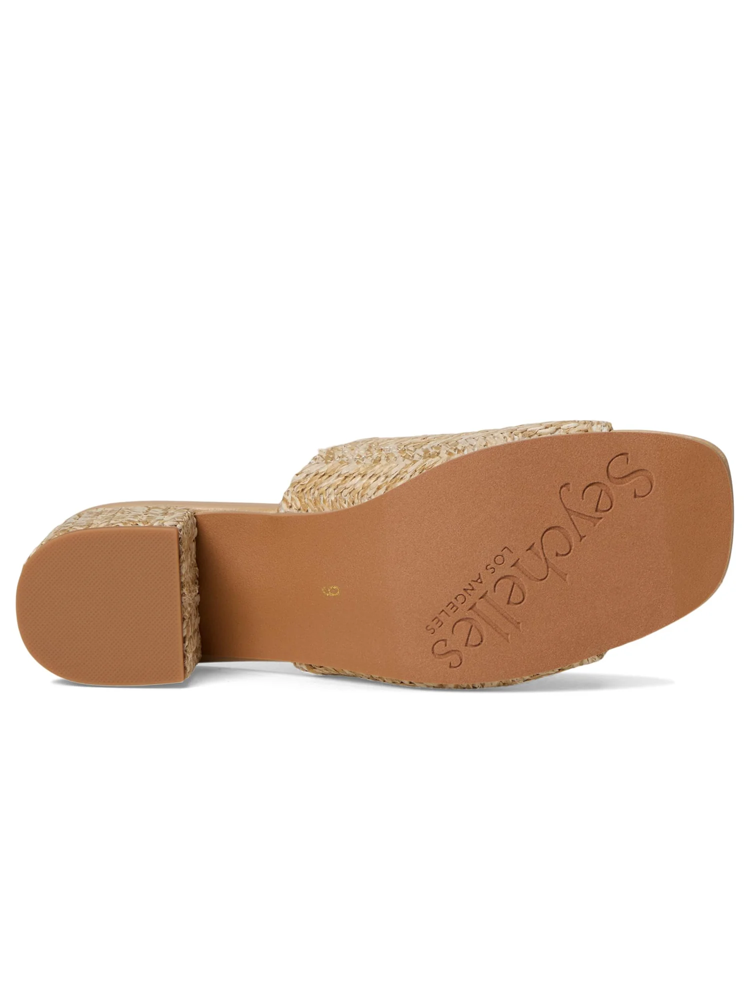 Сандалии Seychelles Pepper Raffia Sandal Slide — изображение 3 из 7, прозрачный