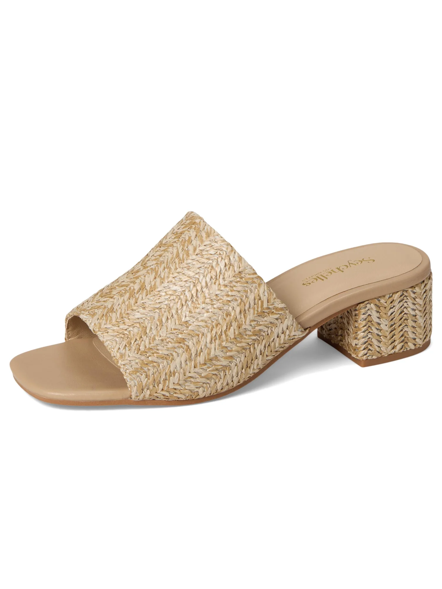 Сандалии Seychelles Pepper Raffia Sandal Slide — изображение 7 из 7, прозрачный