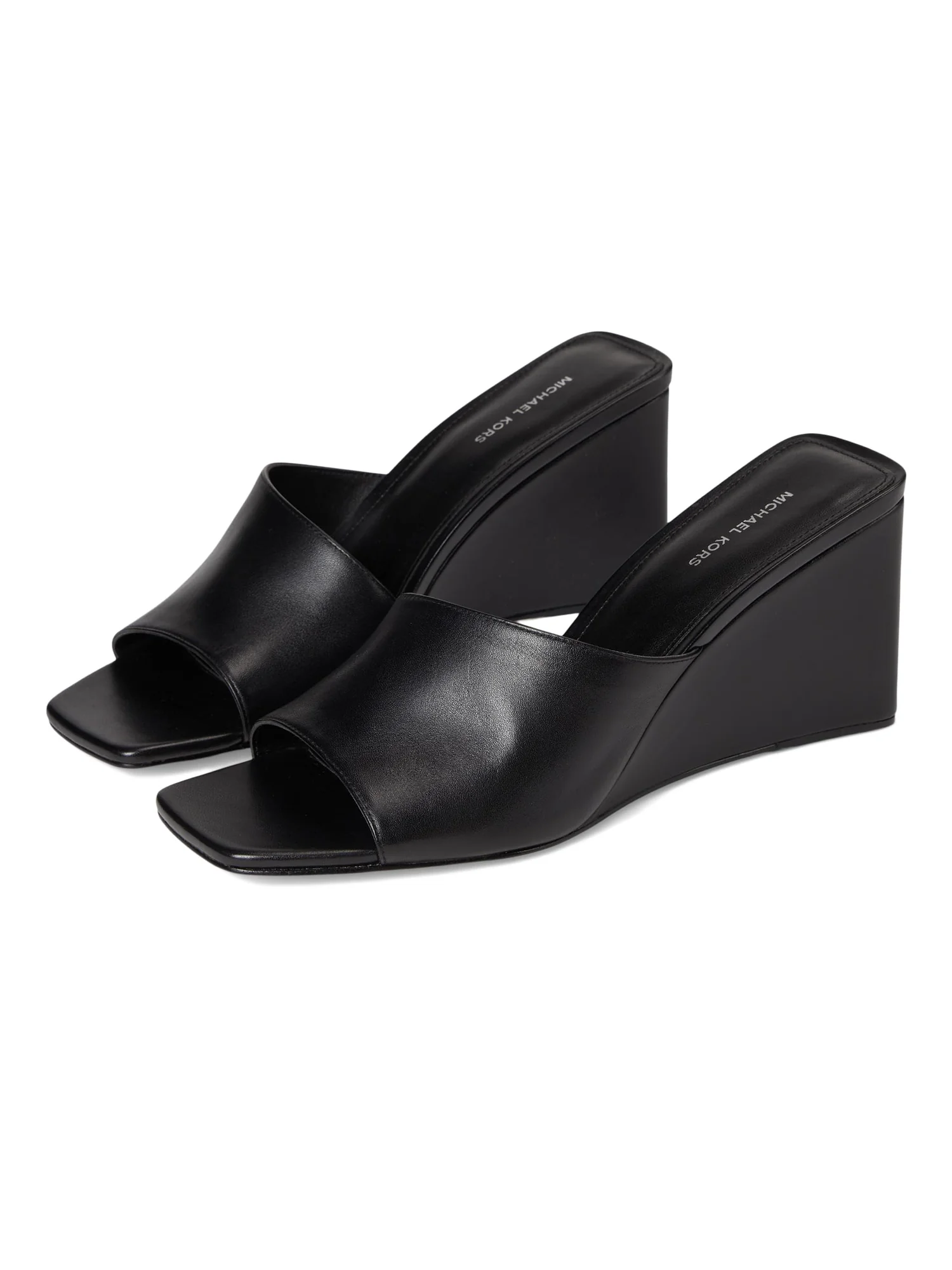 Сандалии MICHAEL Michael Kors Merriam Wedge — изображение 1 из 7, черный