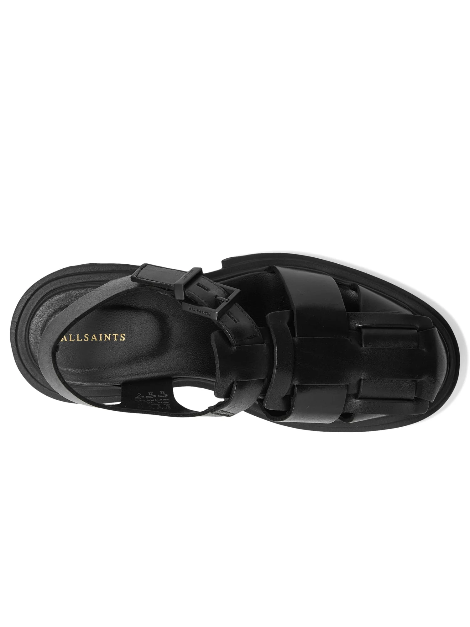 Сандалии AllSaints Tess Sandal — изображение 2 из 7, черный