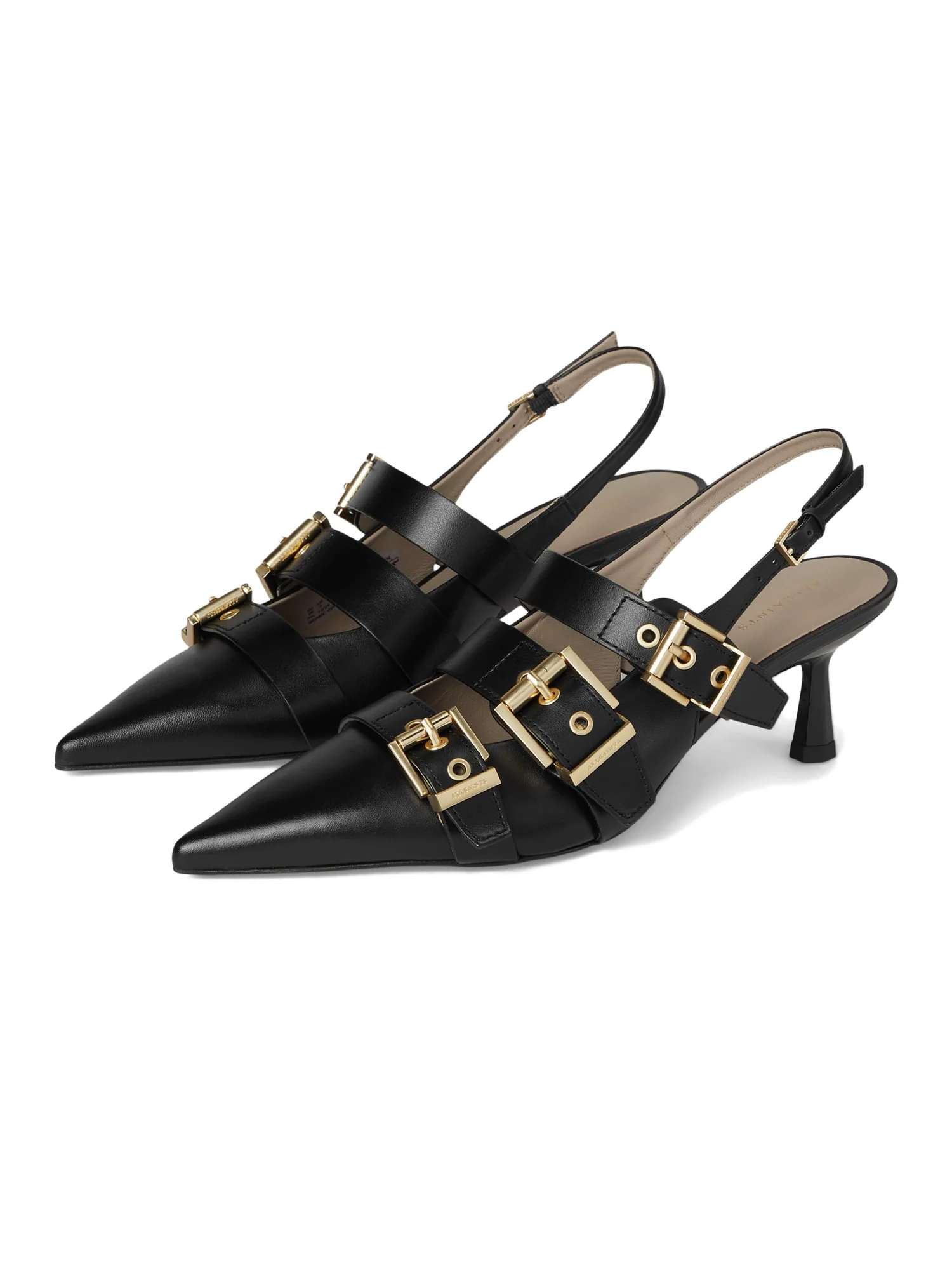 Сандалии AllSaints Vivian Slingback — черный