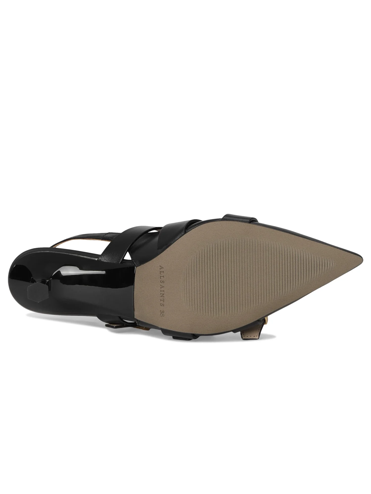 Сандалии AllSaints Vivian Slingback — изображение 3 из 7, черный
