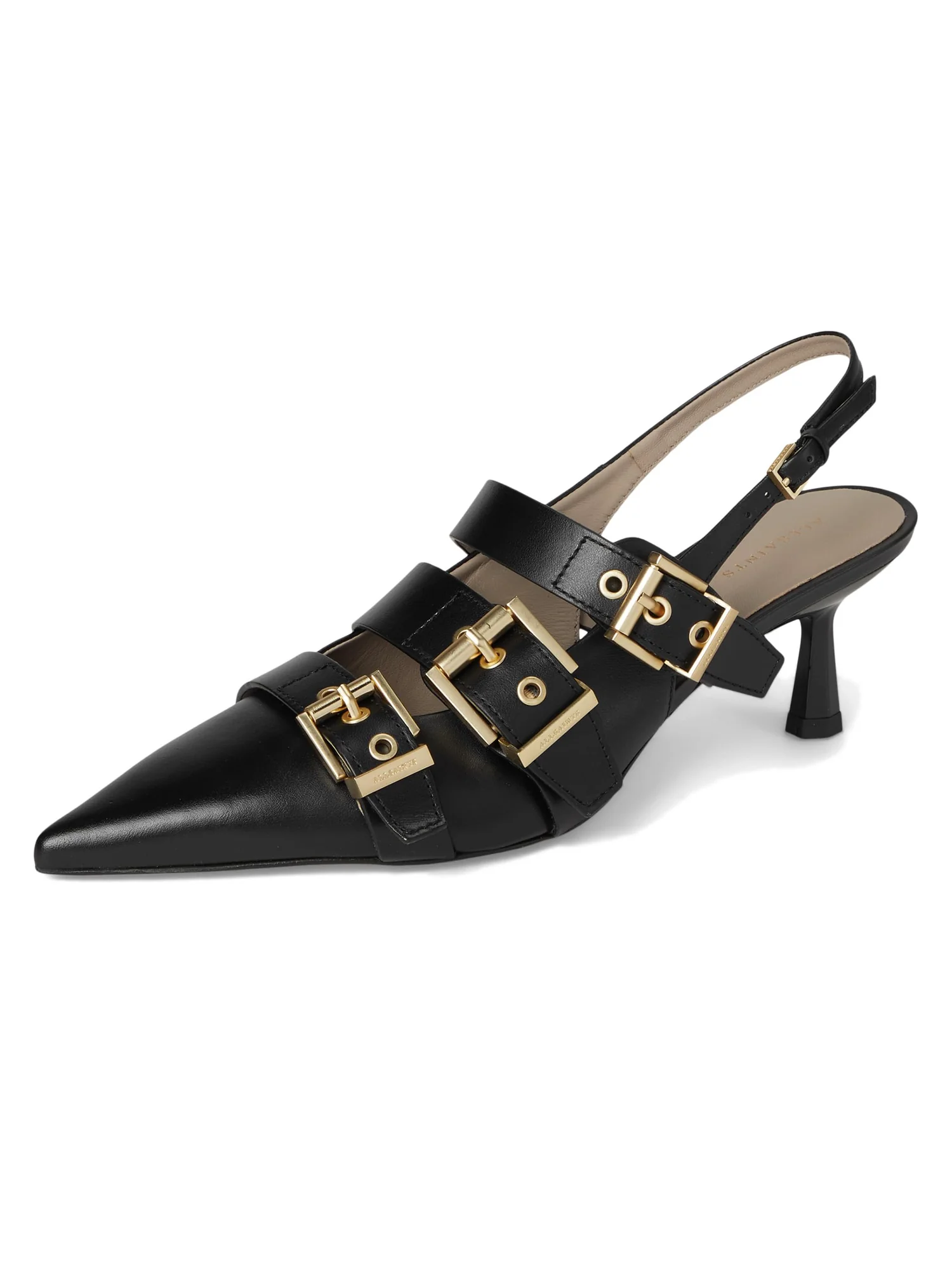 Сандалии AllSaints Vivian Slingback — изображение 7 из 7, черный