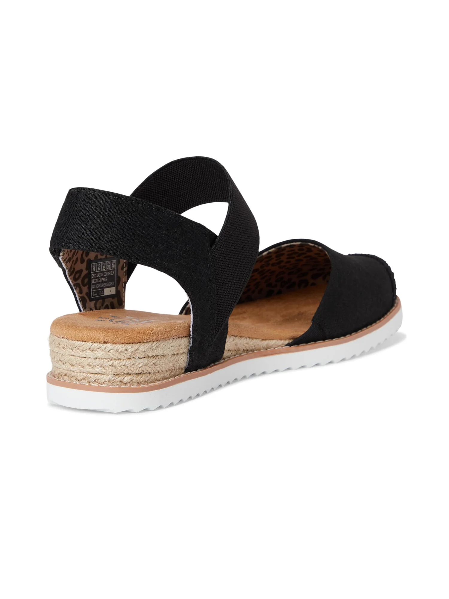 Сандалии BOBS from SKECHERS Desert Kiss - Sun Shining — изображение 5 из 7, черный