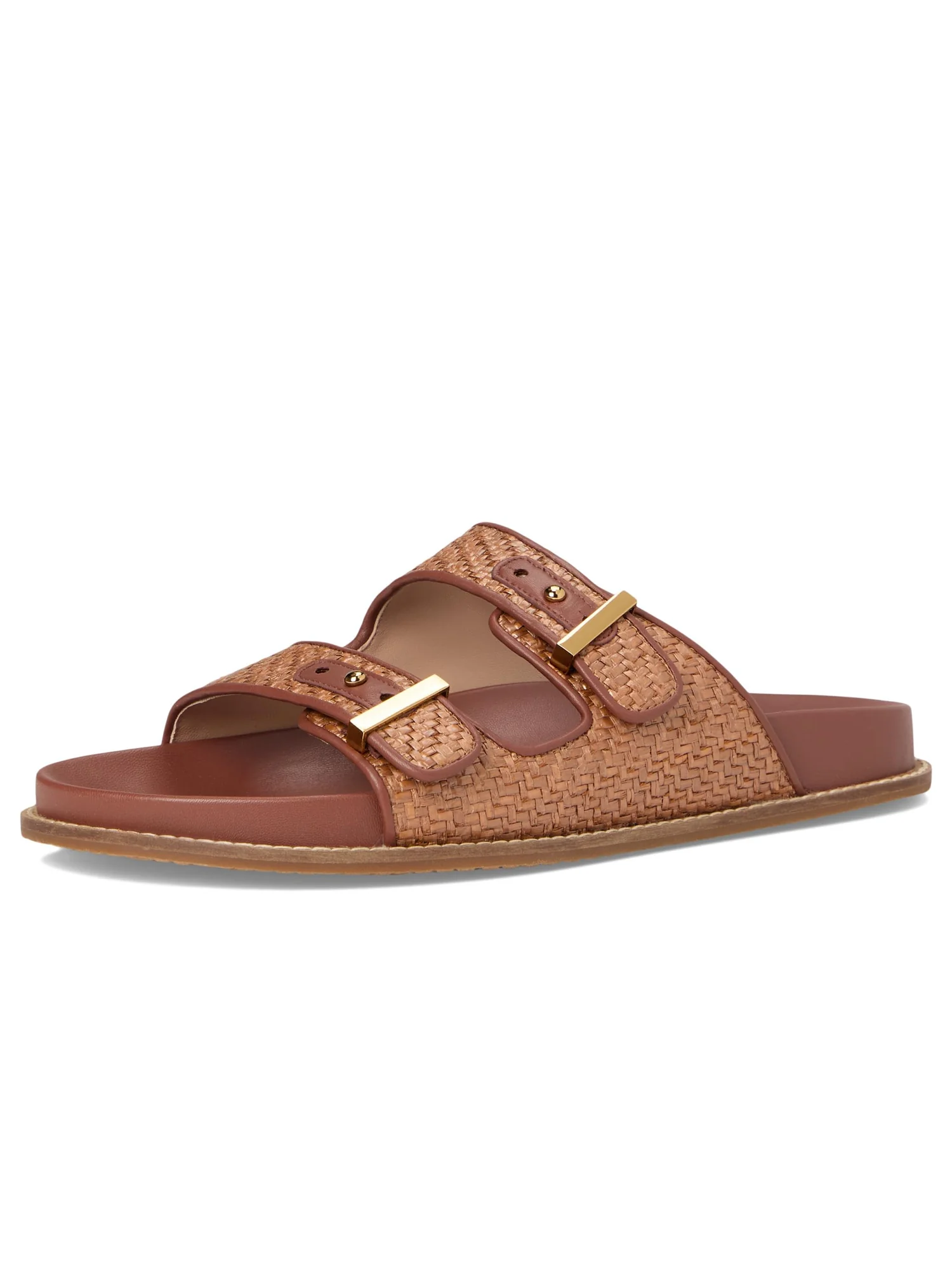 Сандалии Cole Haan Marisol Footbed Sandals — изображение 7 из 7, бежевый/темный