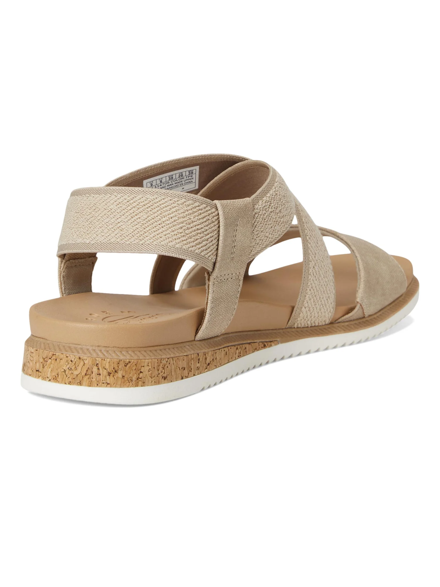 Сандалии BOBS from SKECHERS Desert Kiss Low — изображение 5 из 7, серо-коричневый
