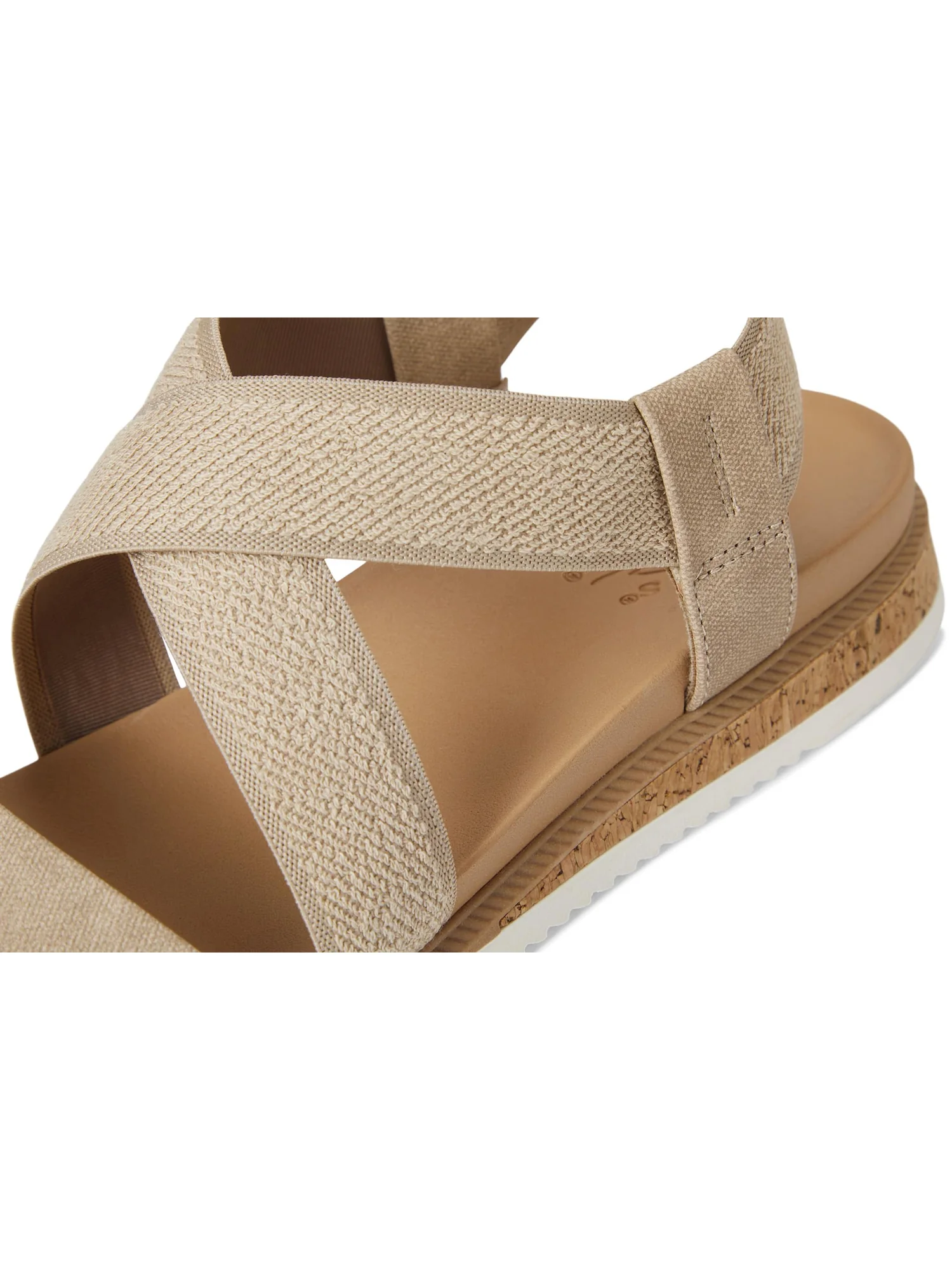 Сандалии BOBS from SKECHERS Desert Kiss Low — изображение 6 из 7, серо-коричневый