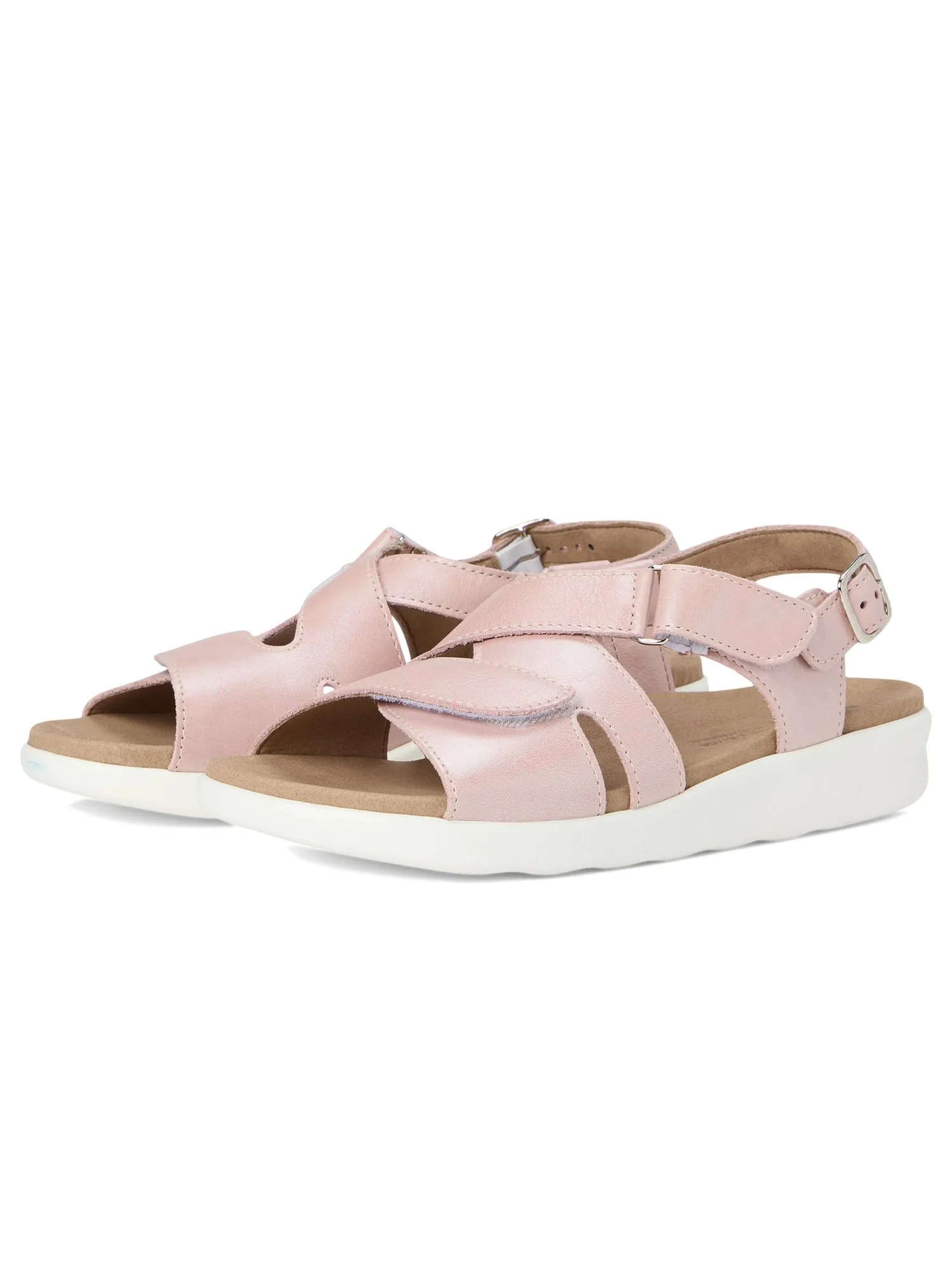 Сандалии SAS Huggy Adjustable Comfort Sandal — изображение 1 из 7, розовый