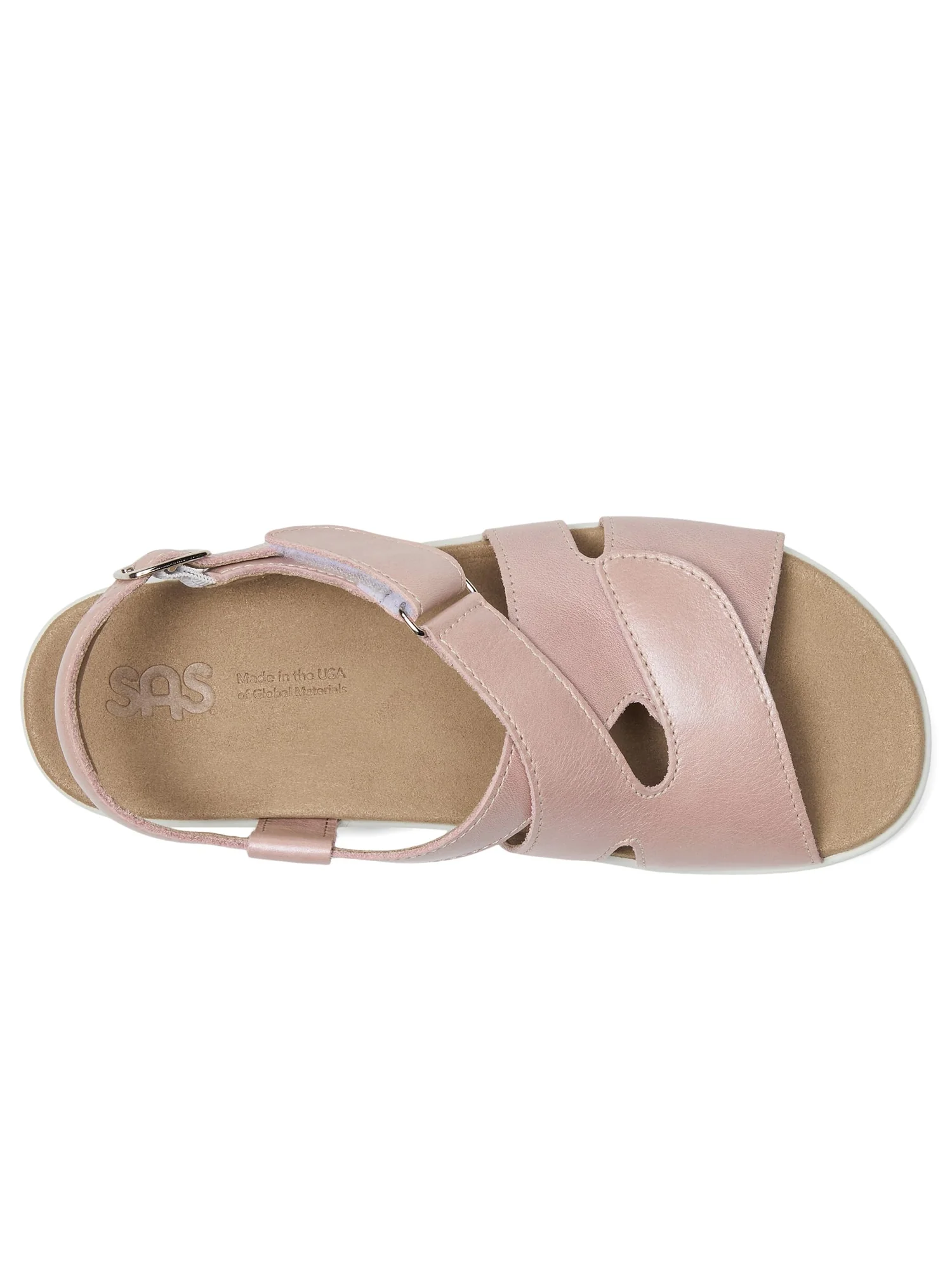 Сандалии SAS Huggy Adjustable Comfort Sandal — изображение 2 из 7, розовый